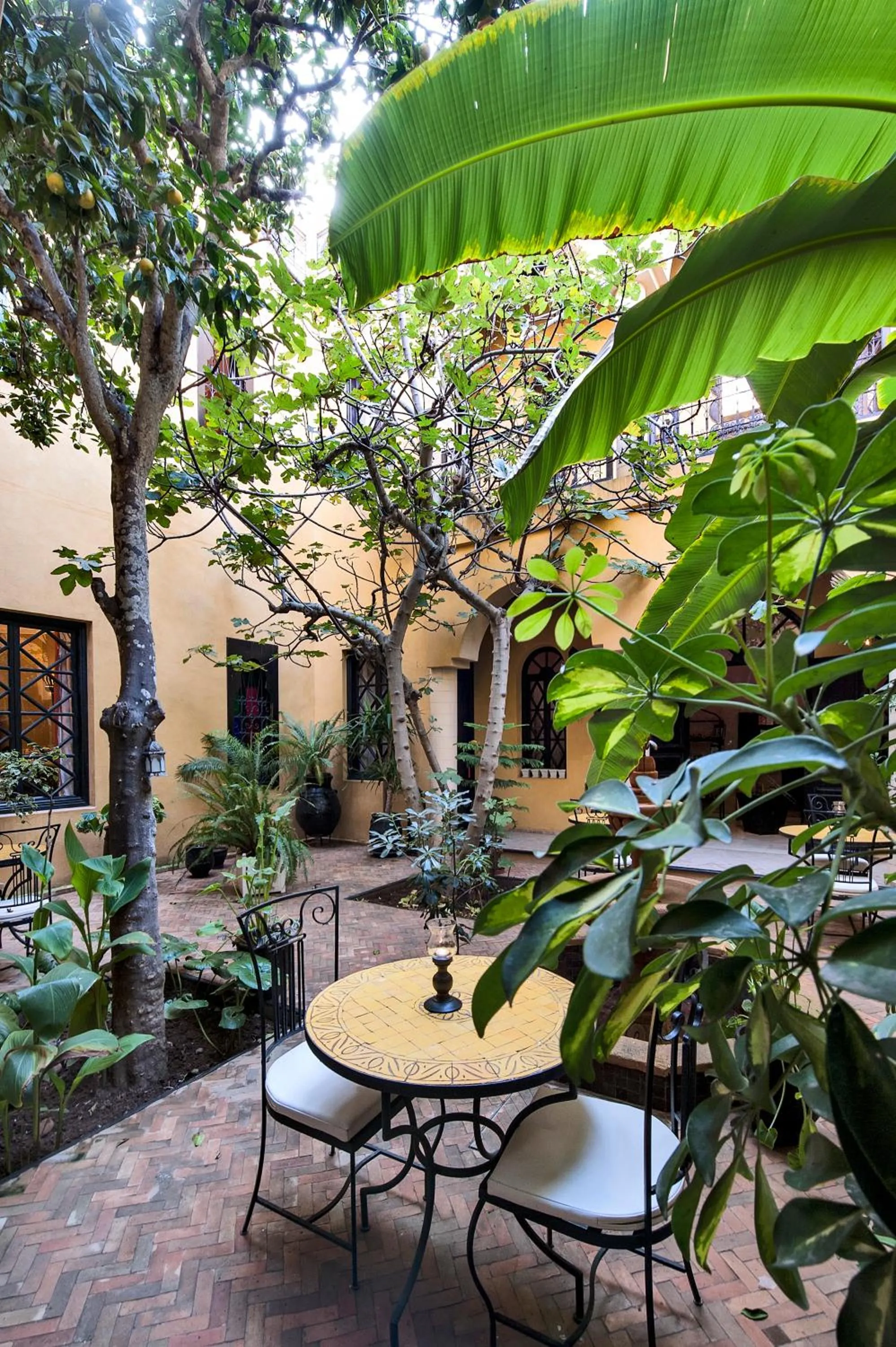 Patio in Riad Soleil D'orient