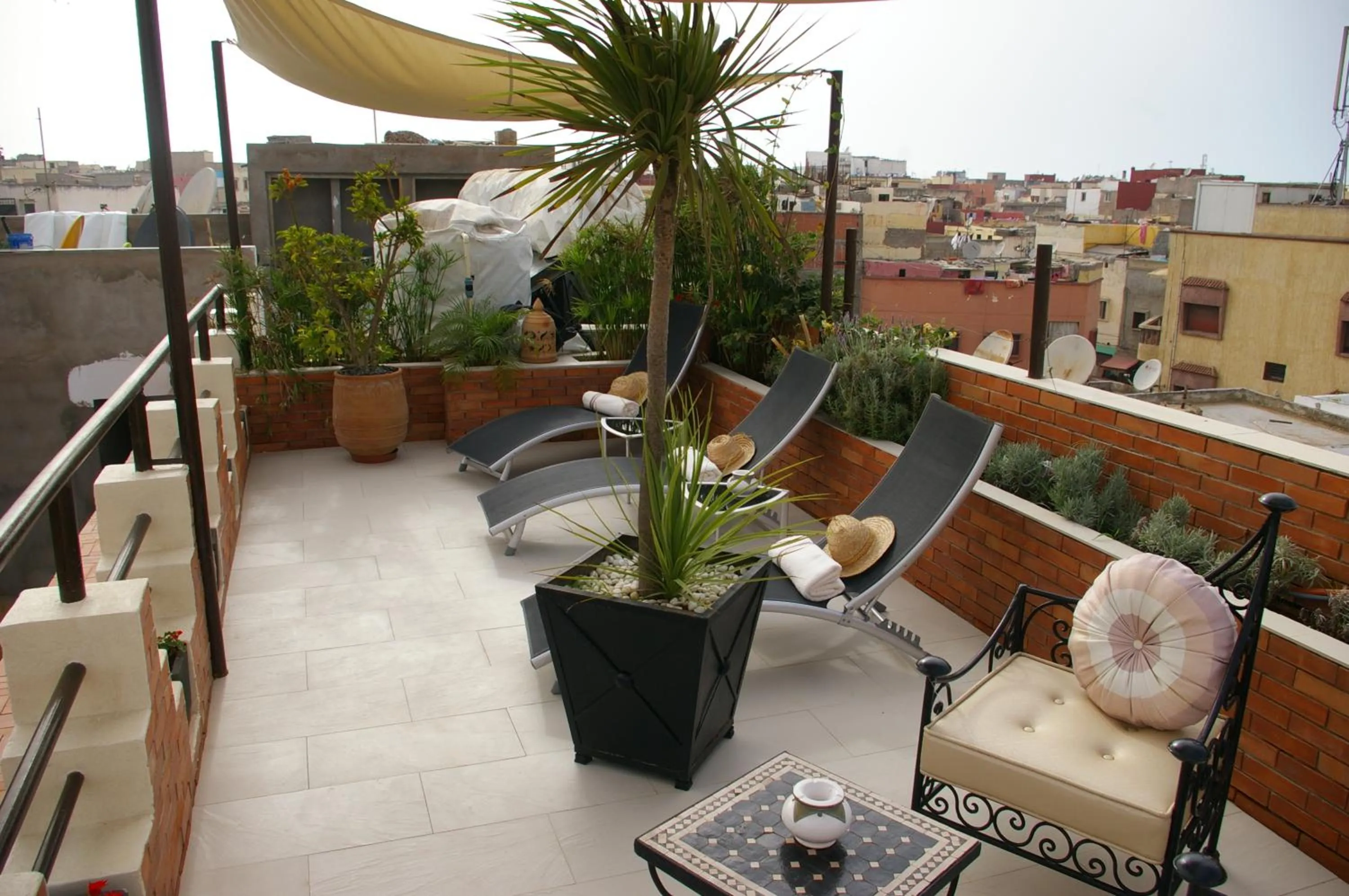 Patio in Riad Soleil D'orient