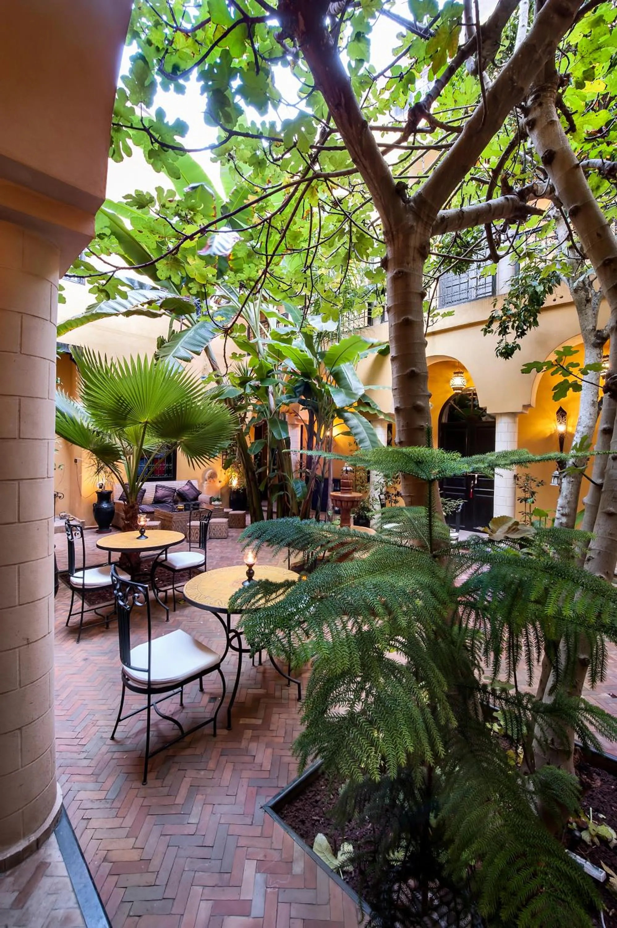 Patio in Riad Soleil D'orient