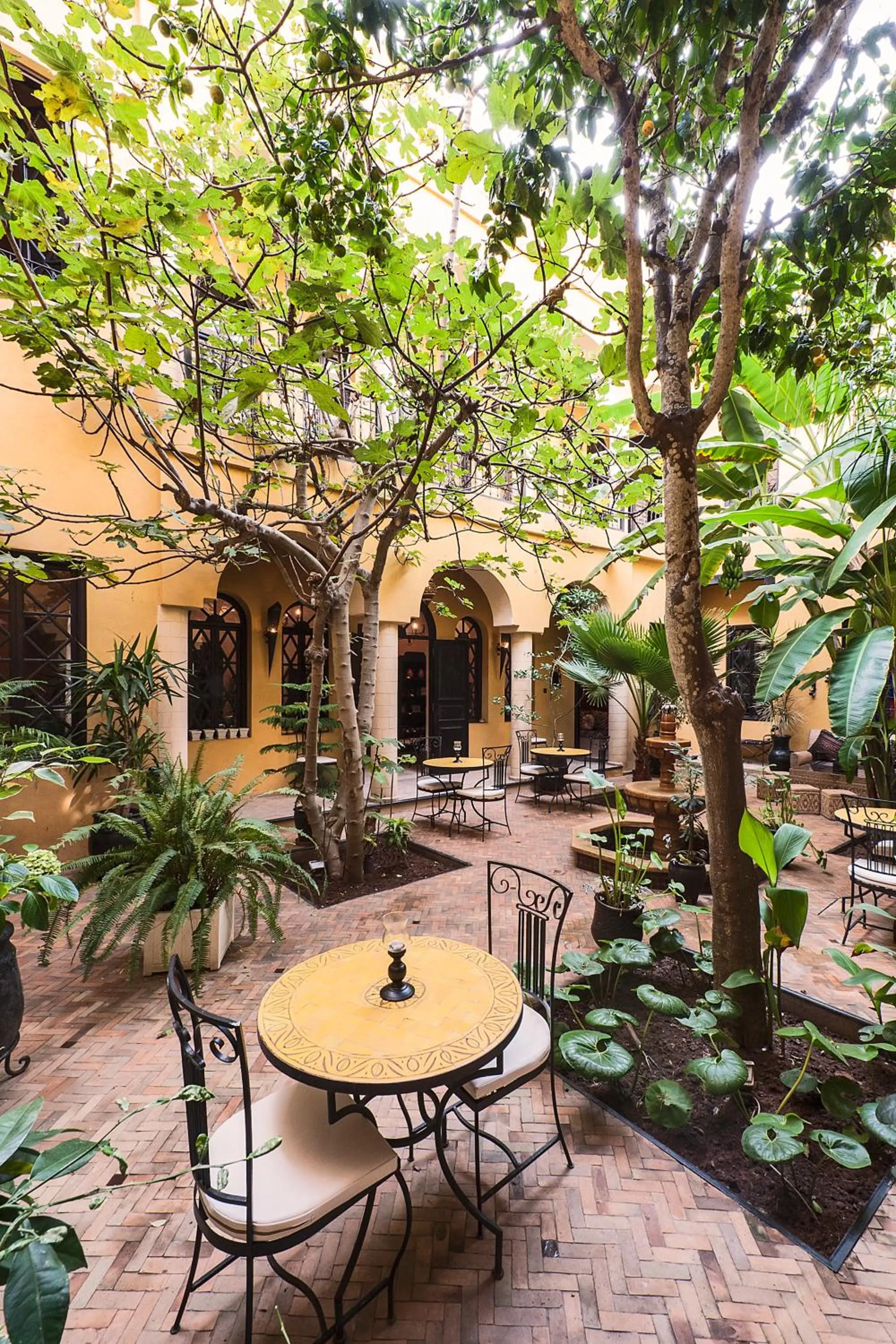 Patio in Riad Soleil D'orient