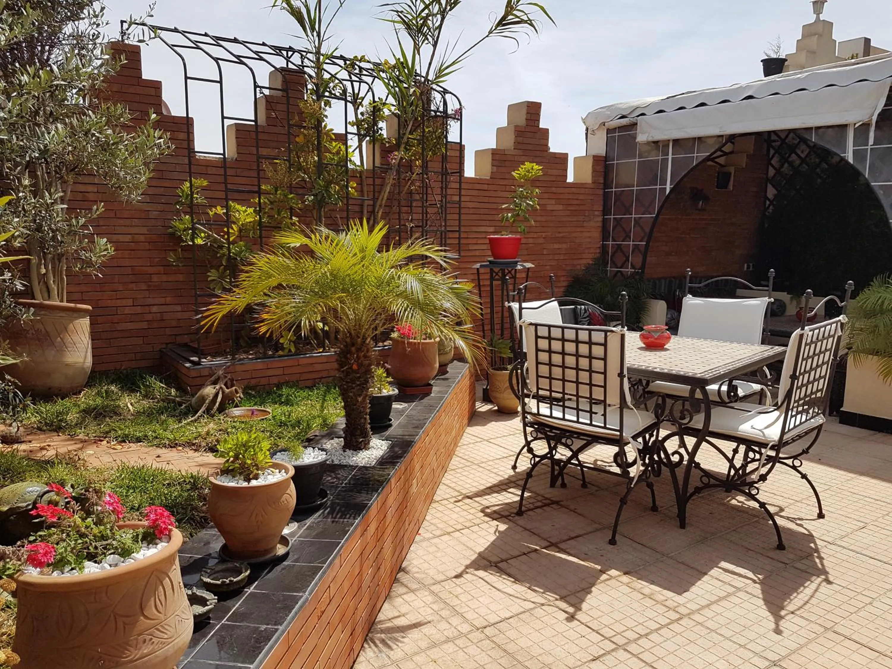 Balcony/Terrace in Riad Soleil D'orient