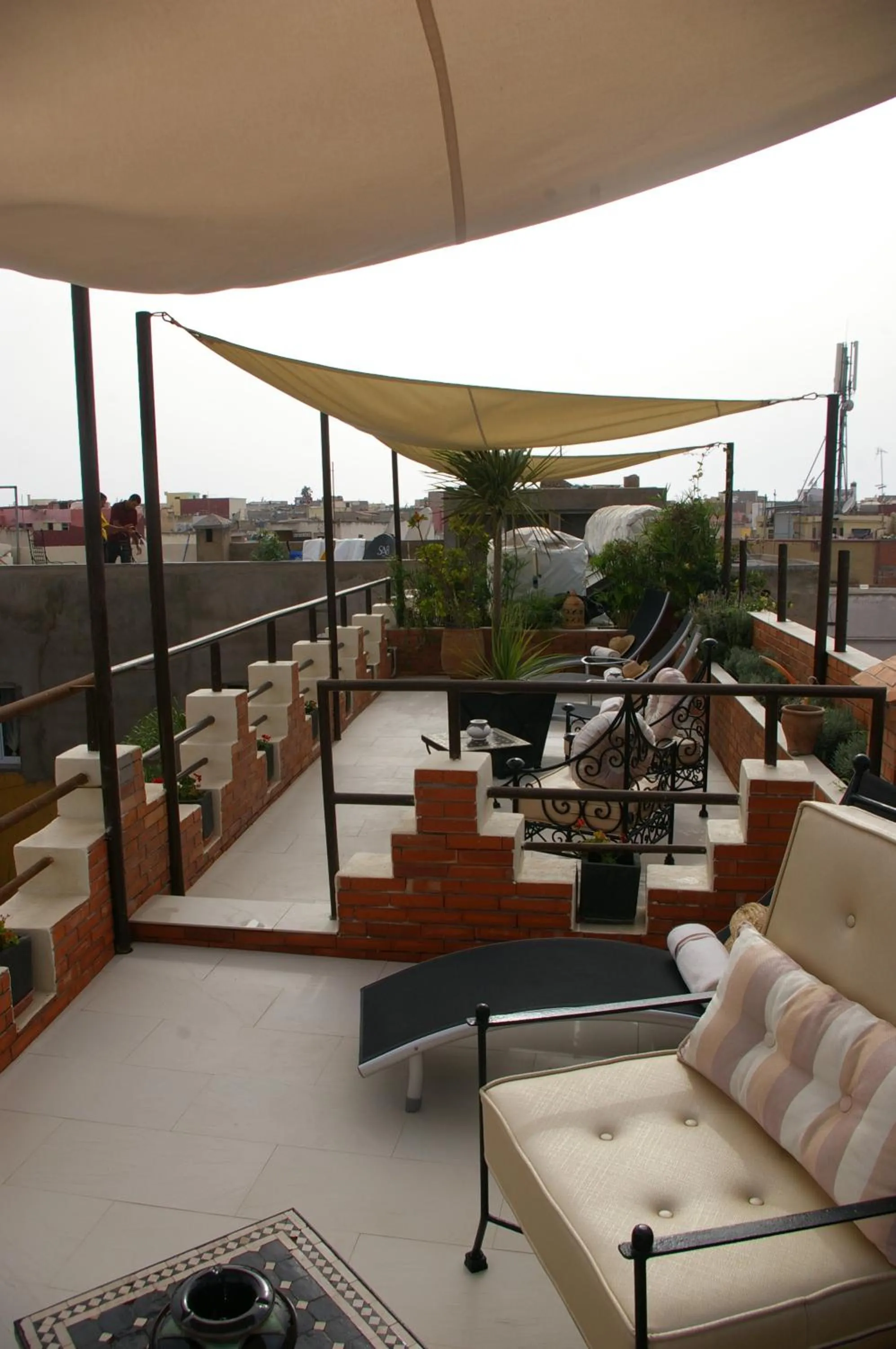 Patio in Riad Soleil D'orient