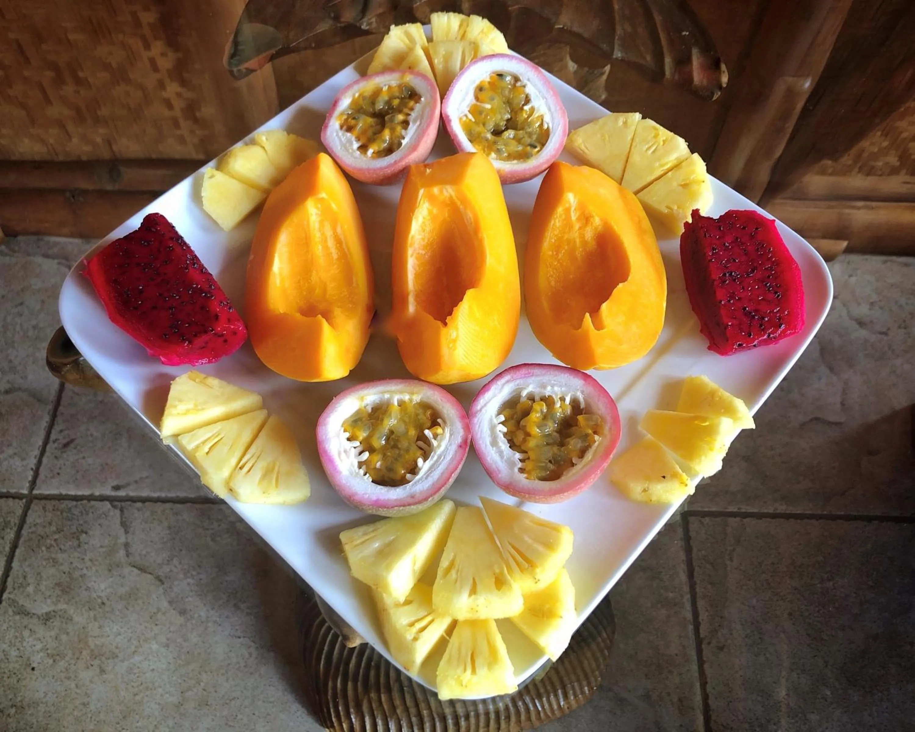 Breakfast in Magic Reef Bungalows