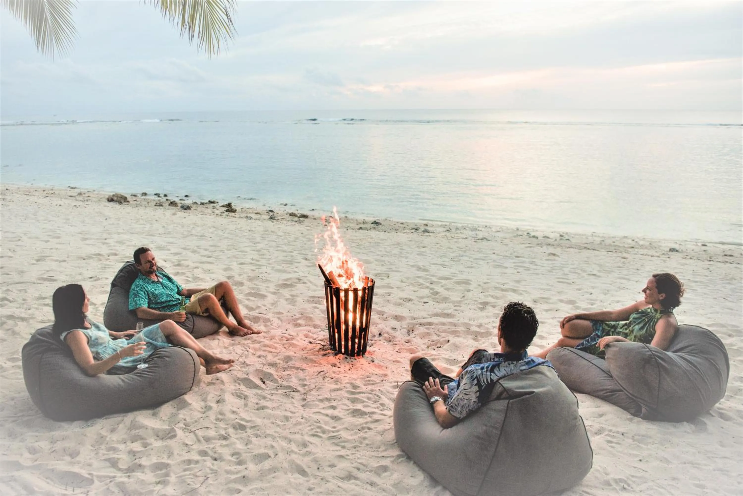 Beach in Magic Reef Bungalows