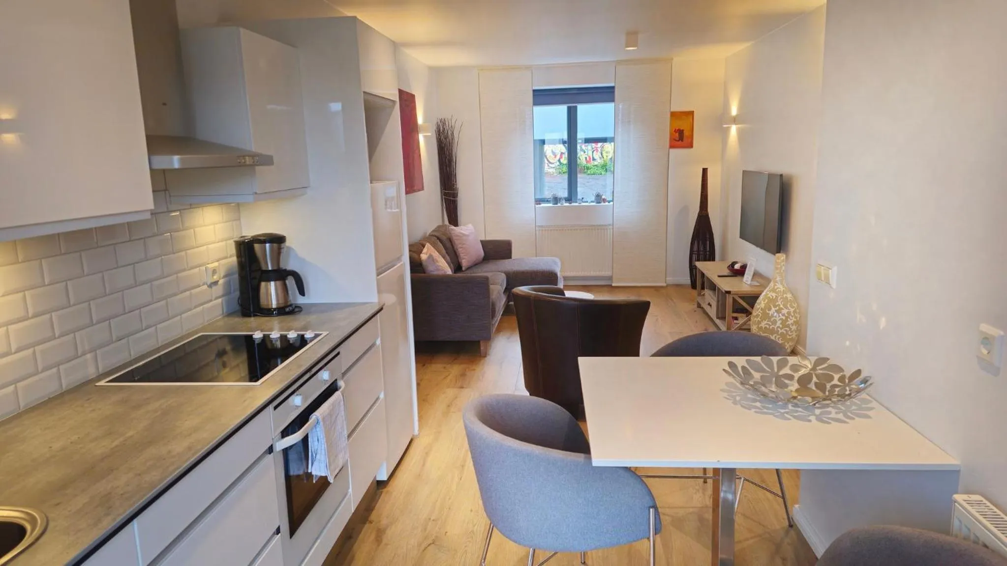 Living room in Reykjavik4You Apartments