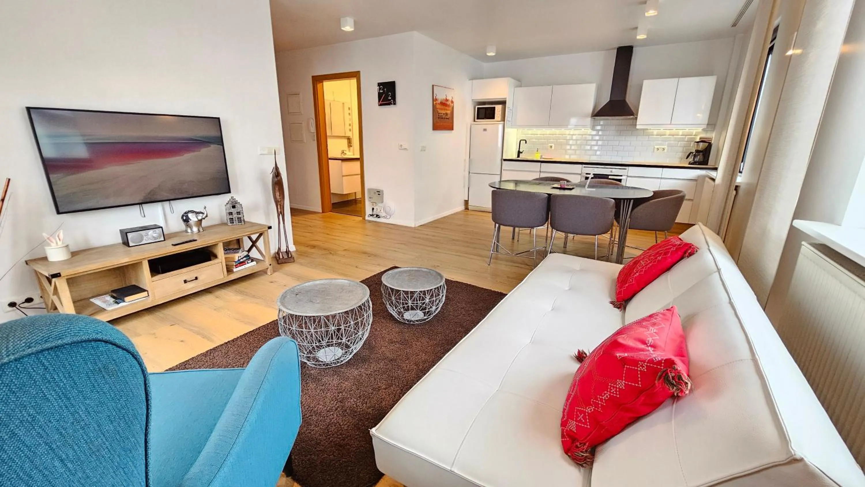 Living room in Reykjavik4You Apartments