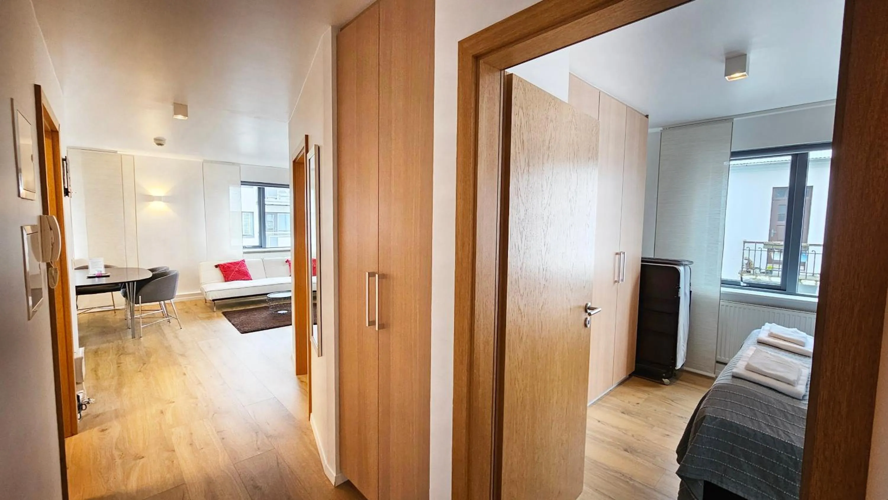 Decorative detail, Bed in Reykjavik4You Apartments