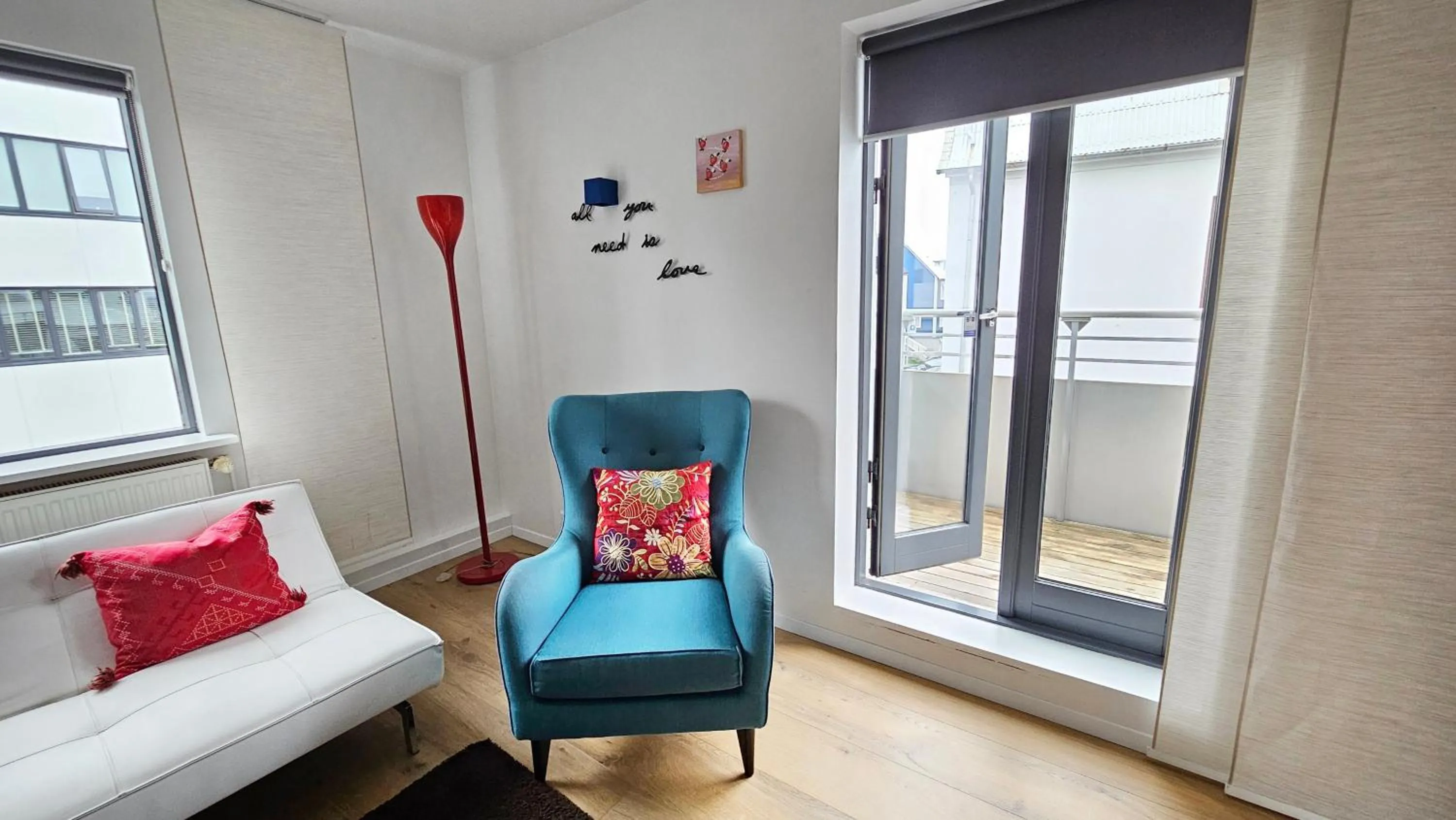 Living room in Reykjavik4You Apartments