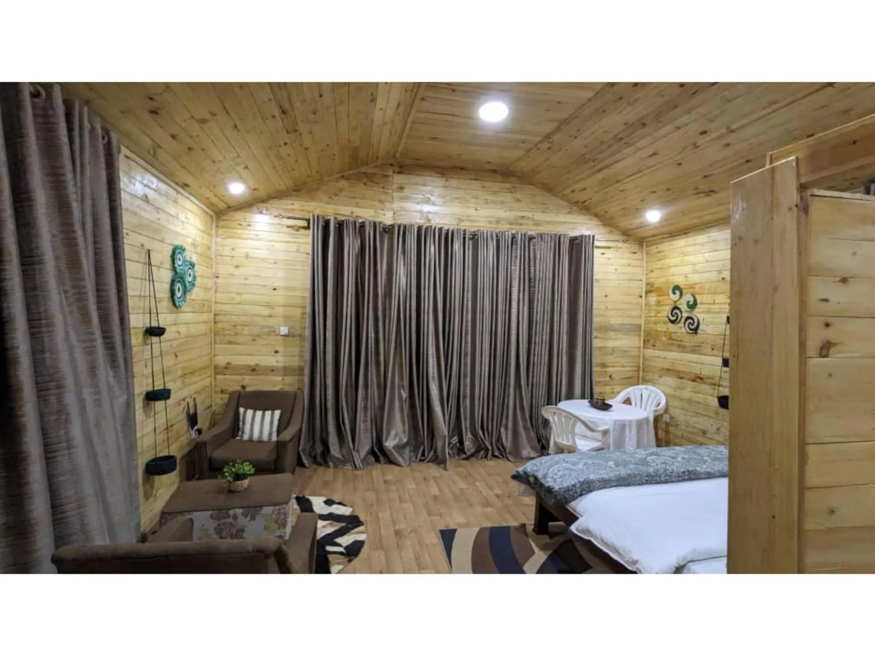 Photo of the whole room, Bed in Maravilla Kivu Eco Resort