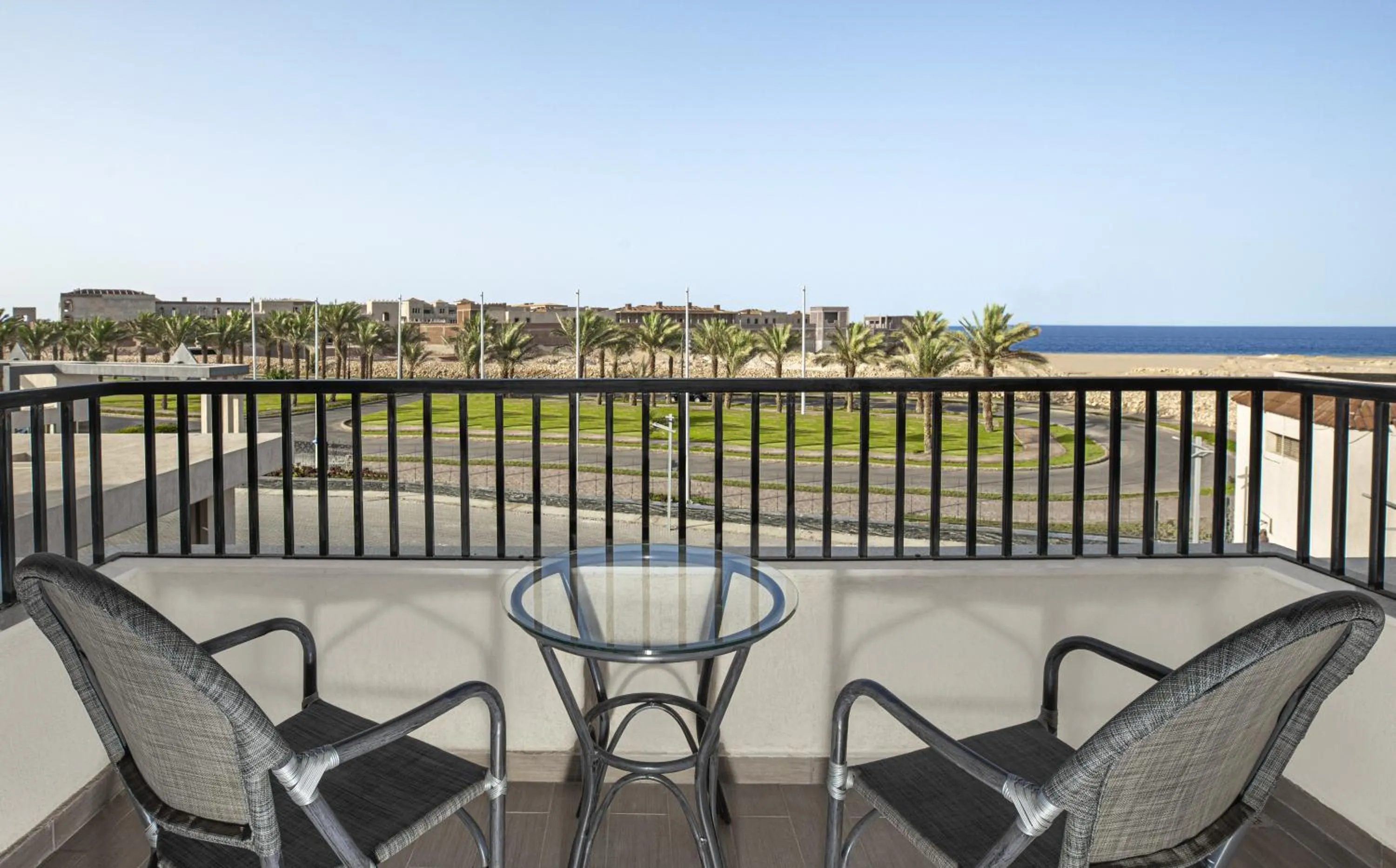 Balcony/Terrace in THE V Luxury Resort Sahl Hasheesh