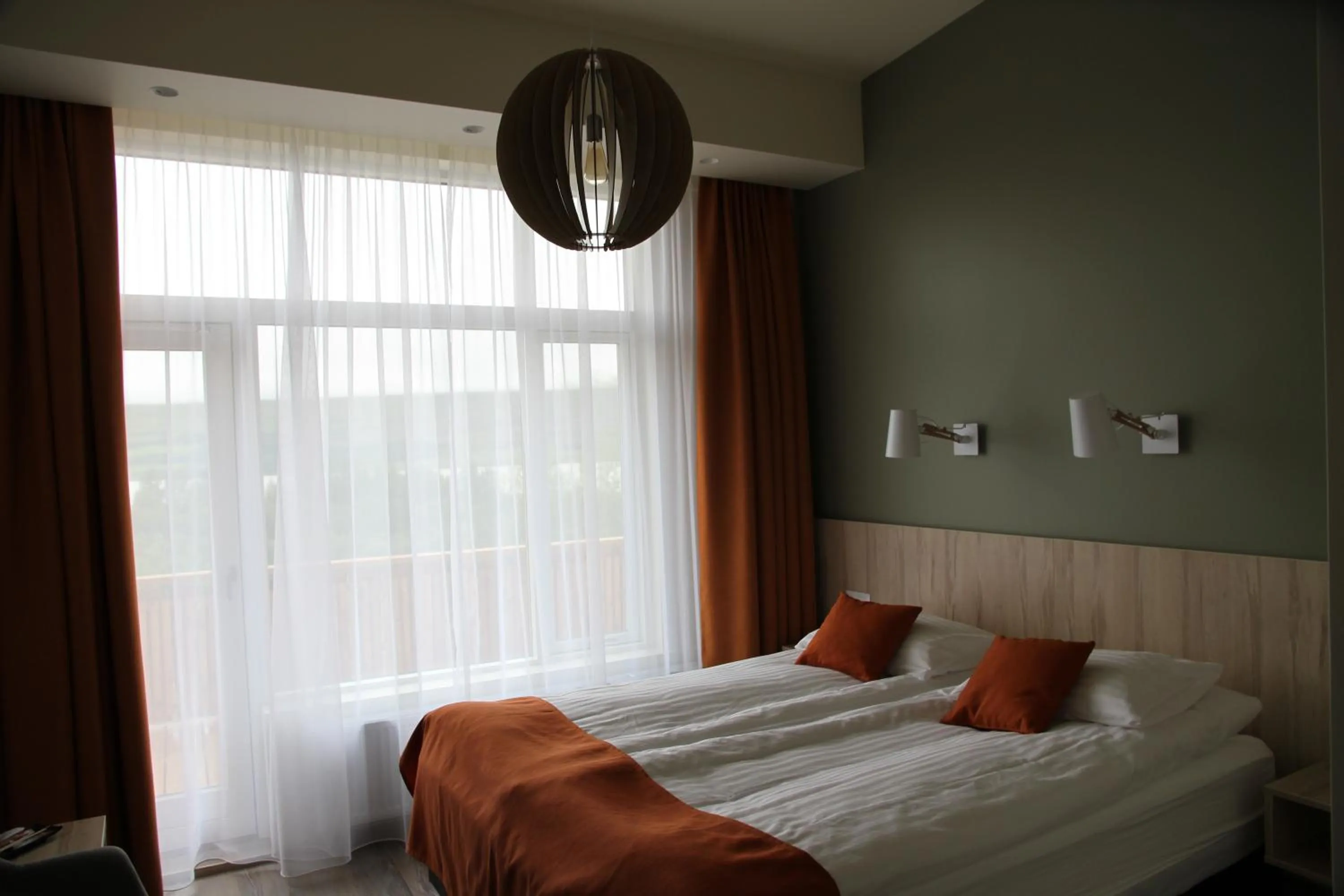 Bed in Hotel Hallormsstadur