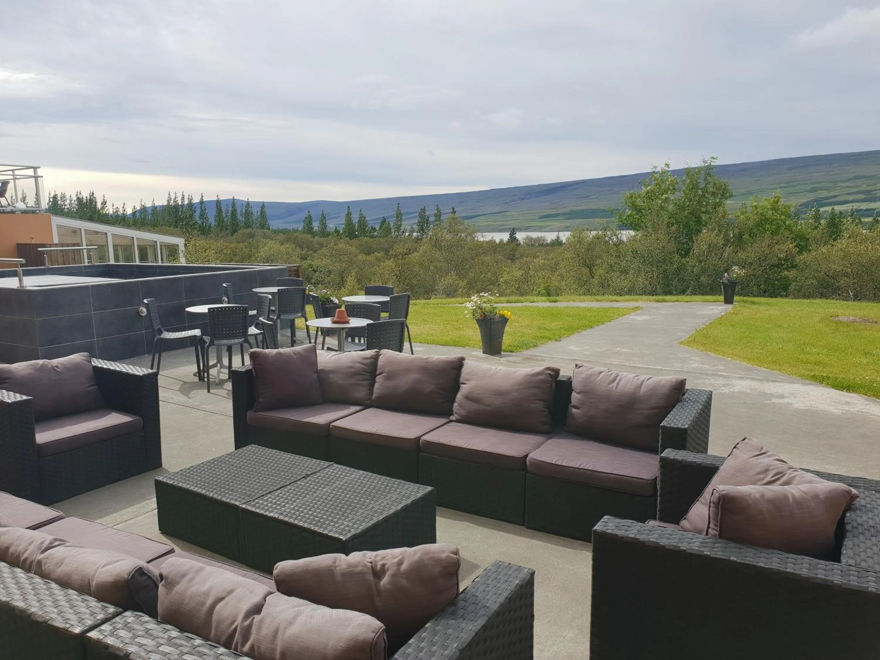 Garden in Hotel Hallormsstadur