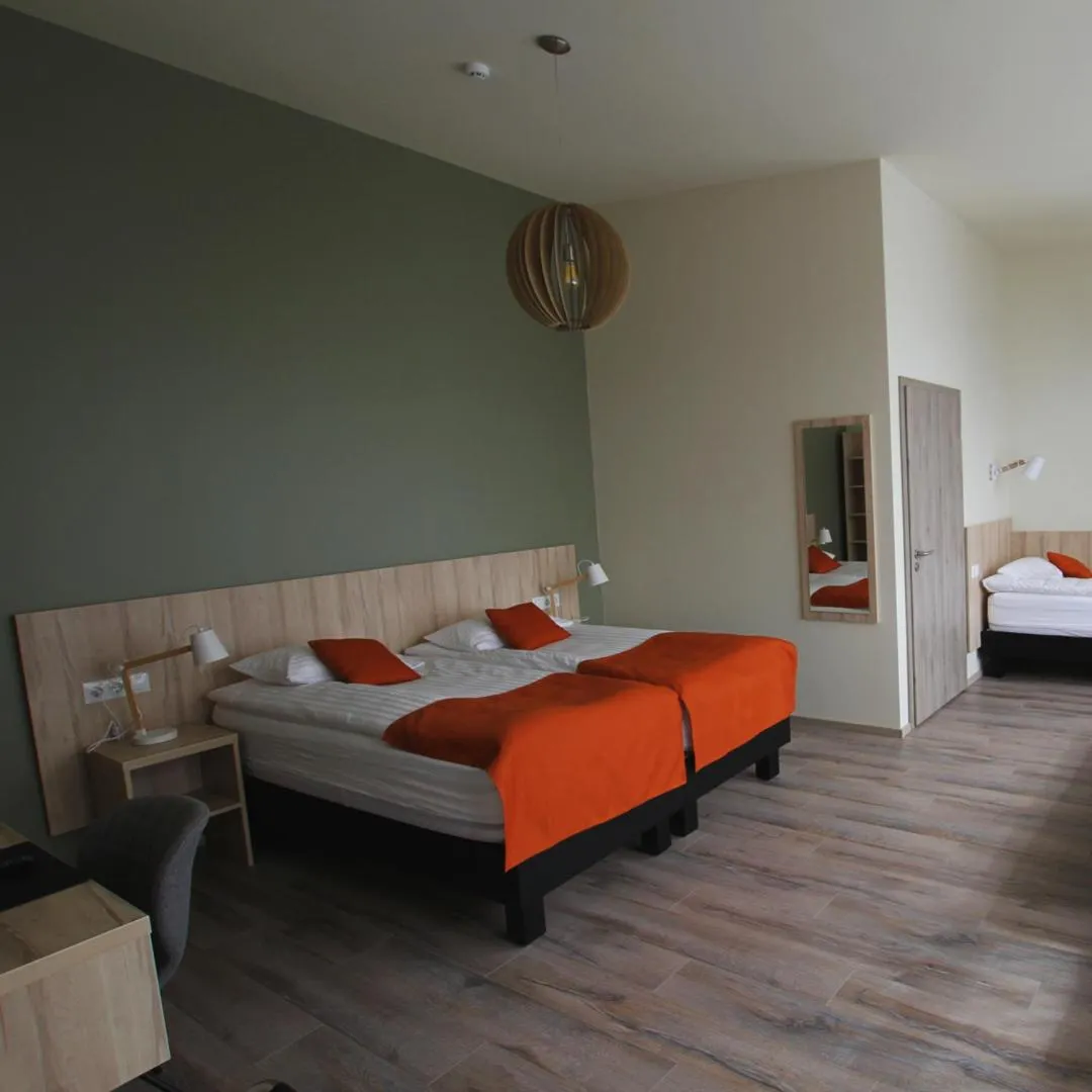 Bed in Hotel Hallormsstadur