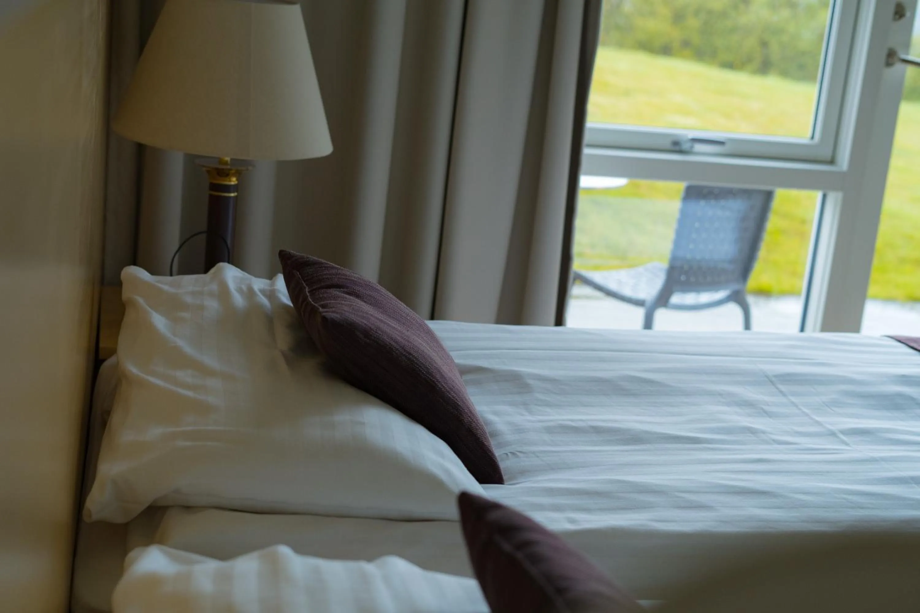 Bed in Hotel Hallormsstadur