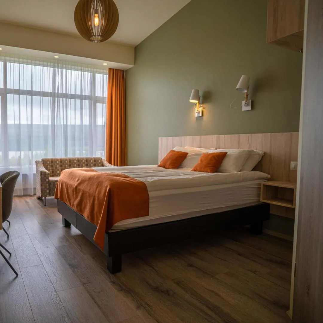 Bed in Hotel Hallormsstadur