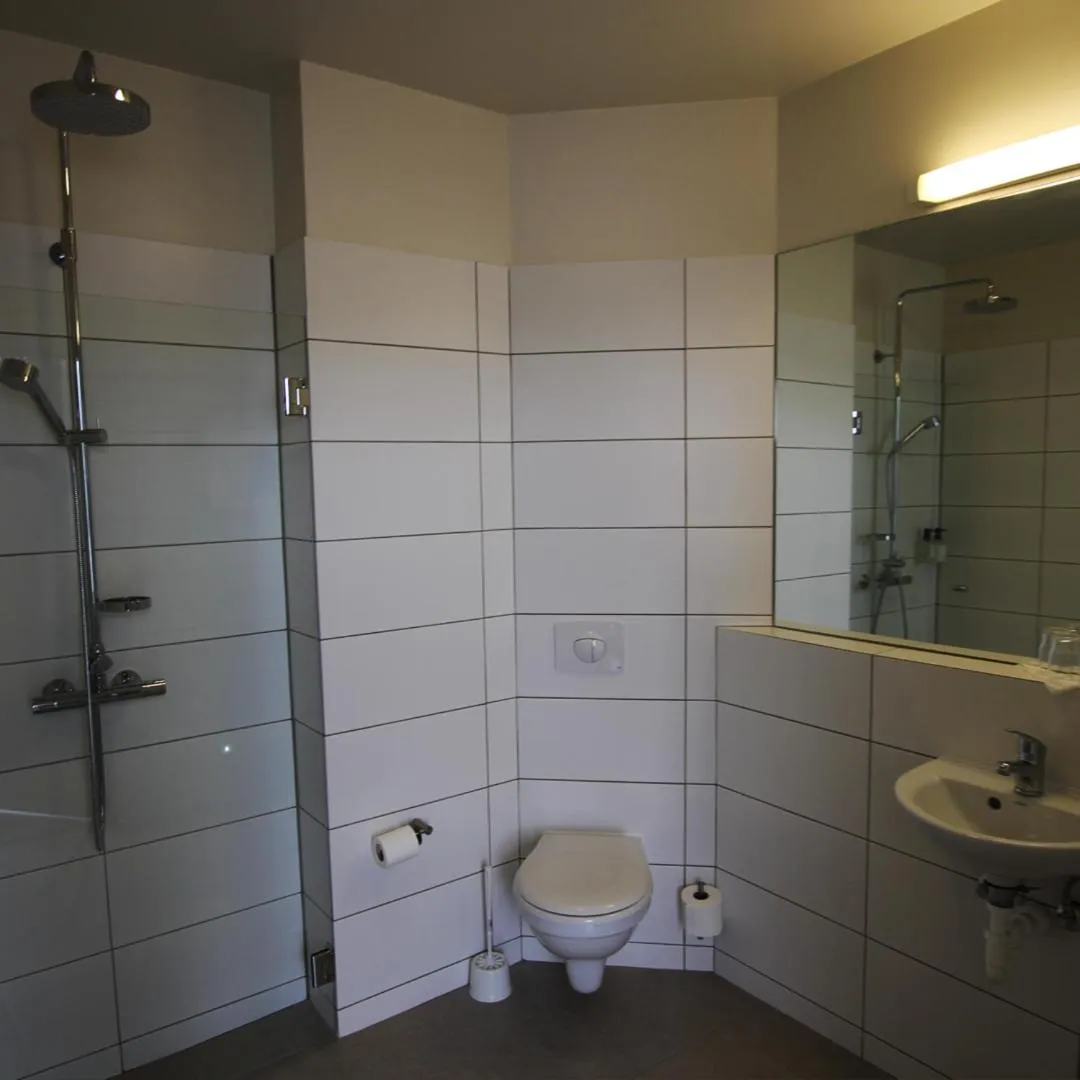 Shower in Hotel Hallormsstadur