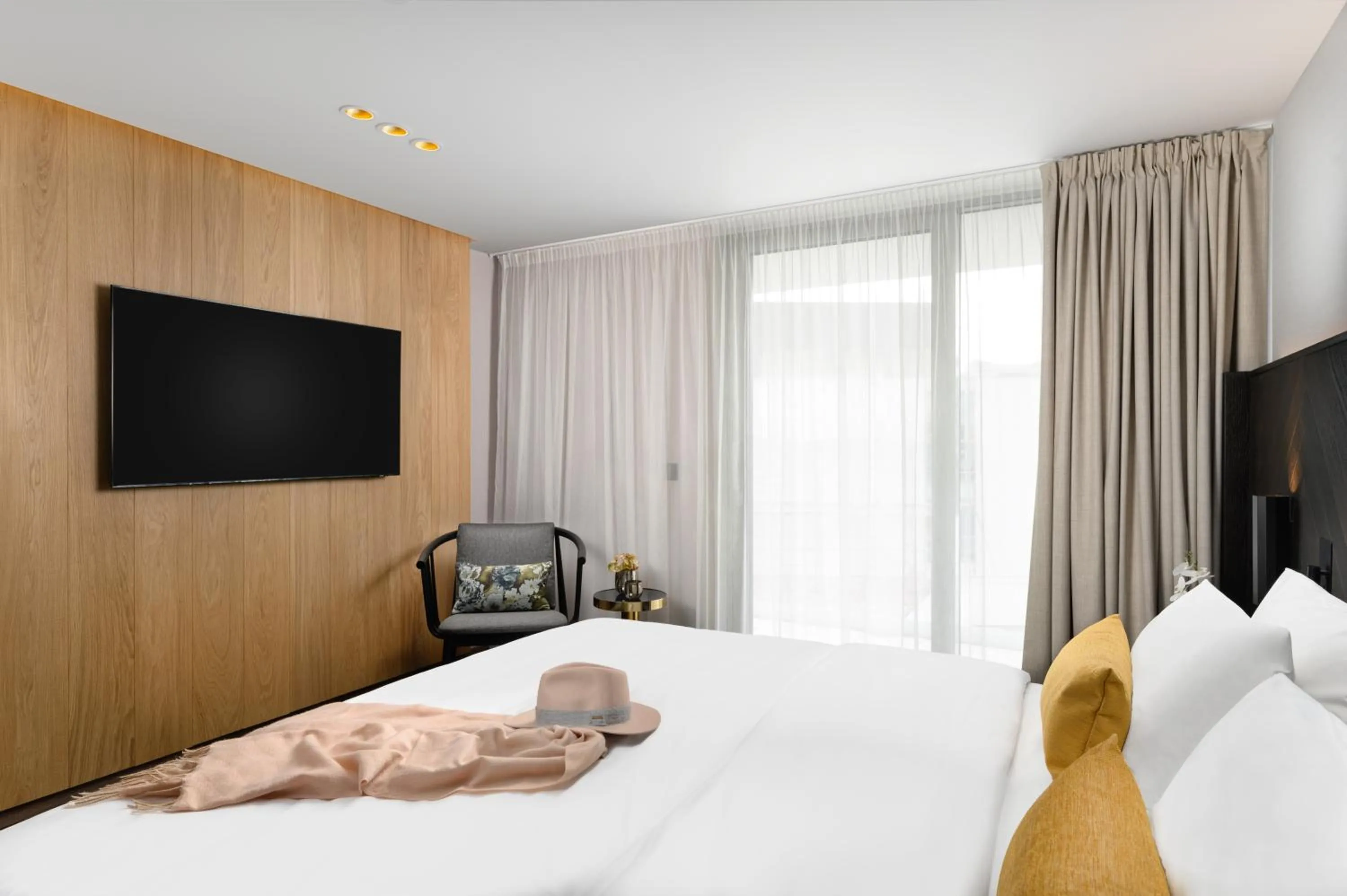 Bedroom, Bed in Hotel Vinifera Wine & Spa 5 Stars Superior