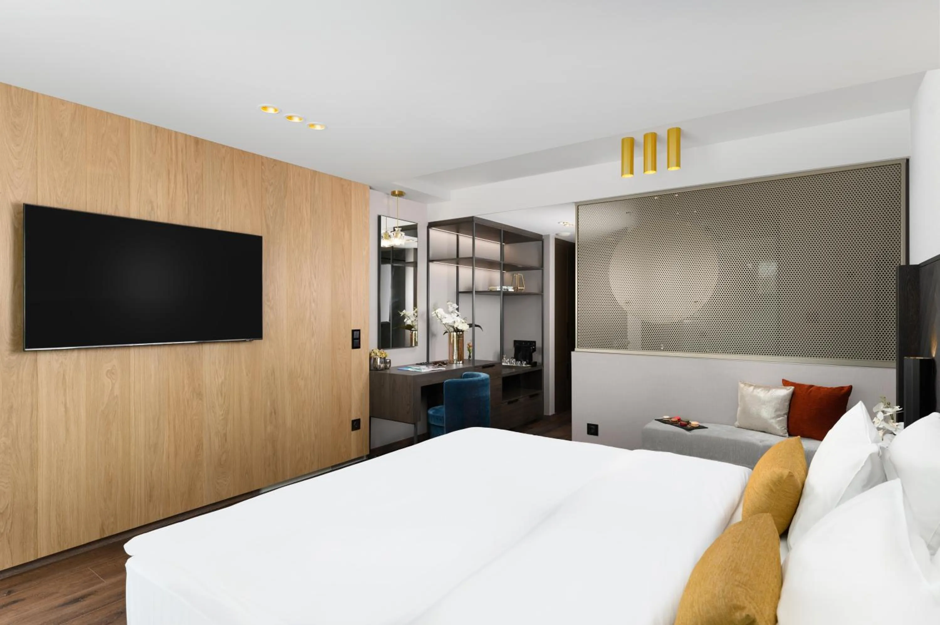 Bedroom, Bed in Hotel Vinifera Wine & Spa 5 Stars Superior