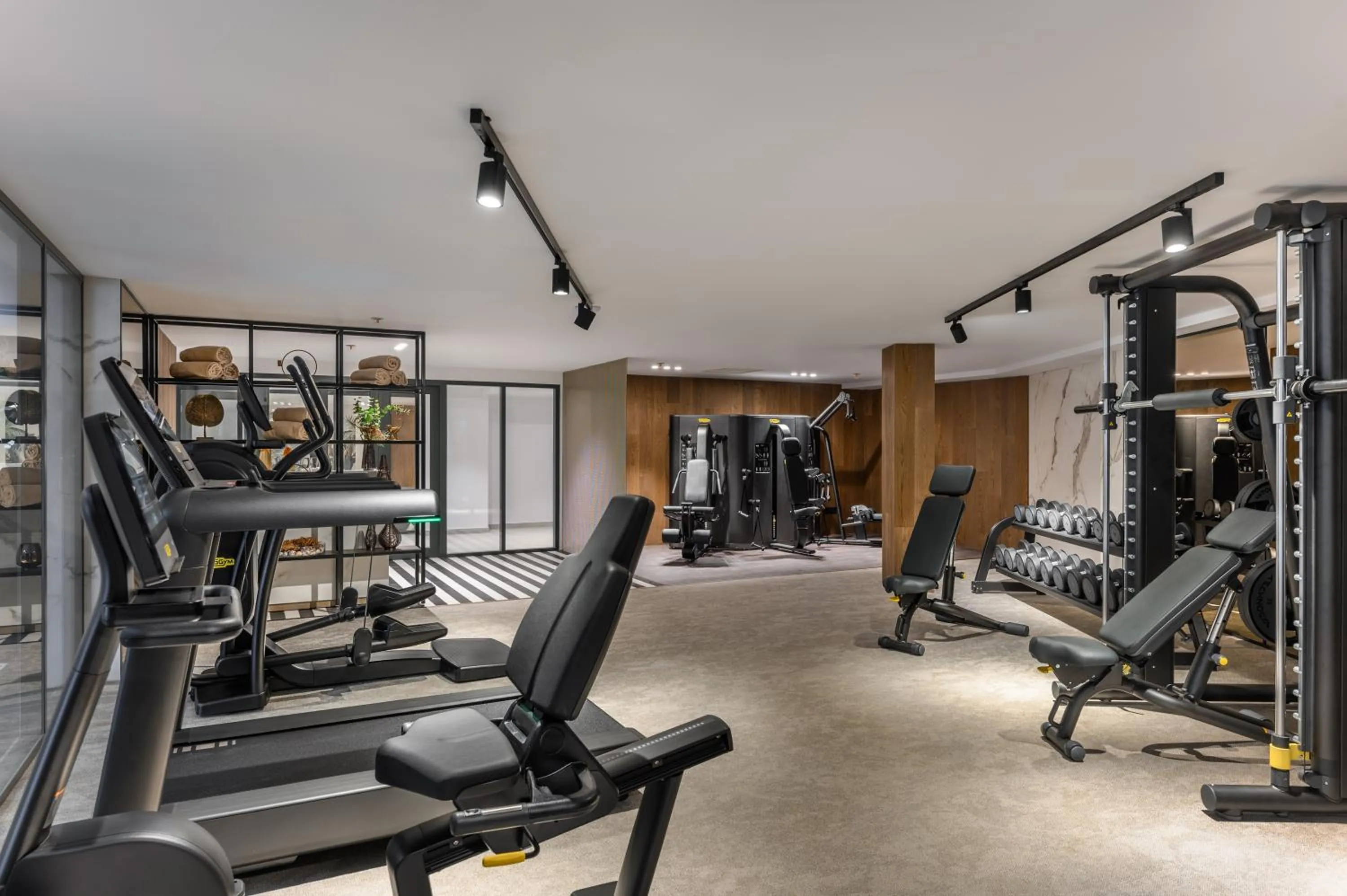 Fitness centre/facilities in Hotel Vinifera Wine & Spa 5 Stars Superior