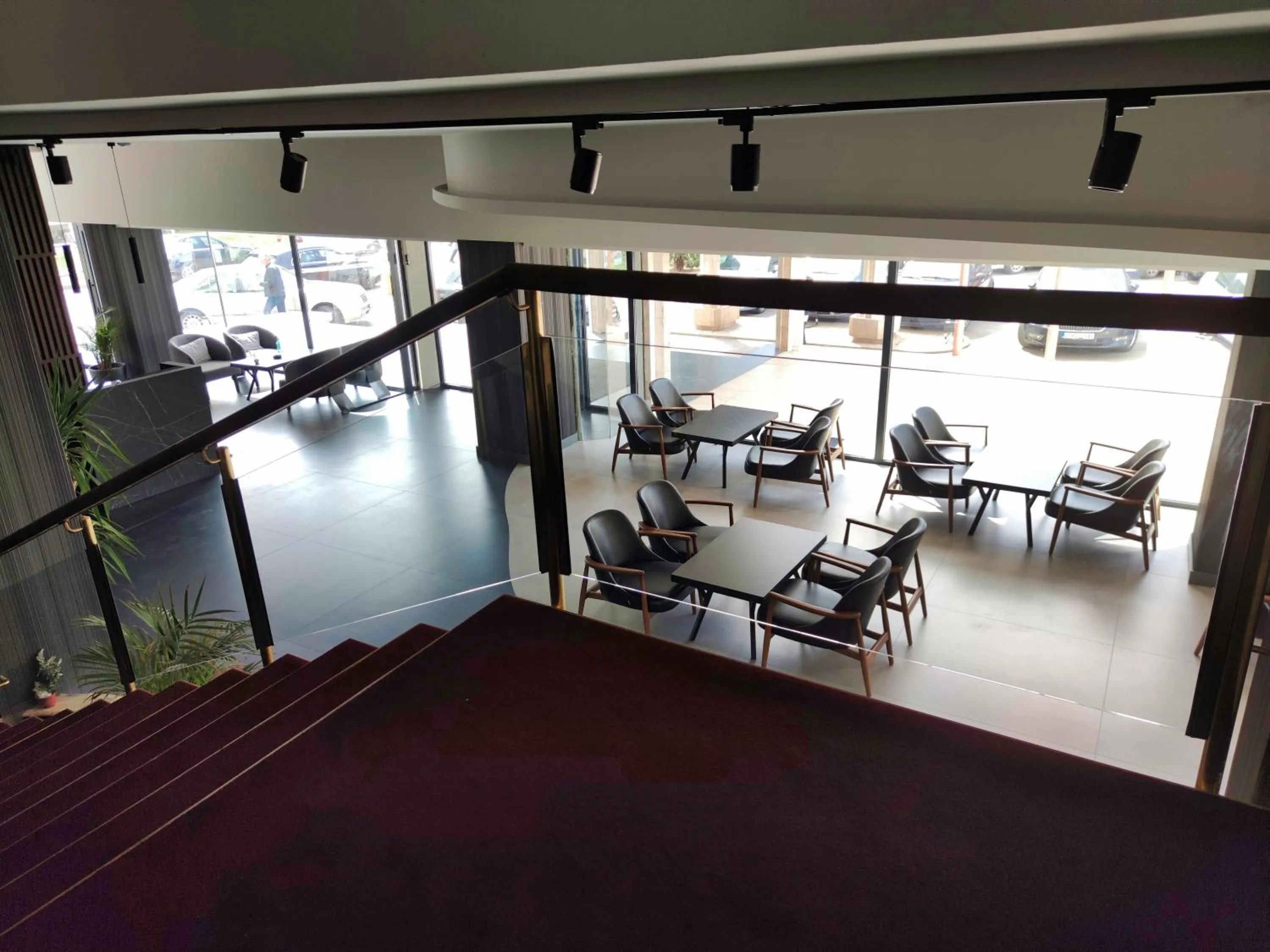 Seating area in Oaza Hotel