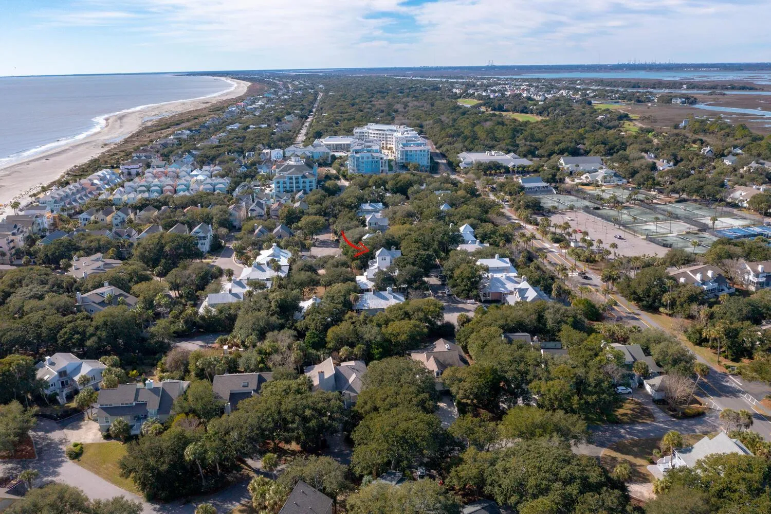 Property building in Seaside Cottage 81 - Pristine Grand Pavilion Home Pool Pass