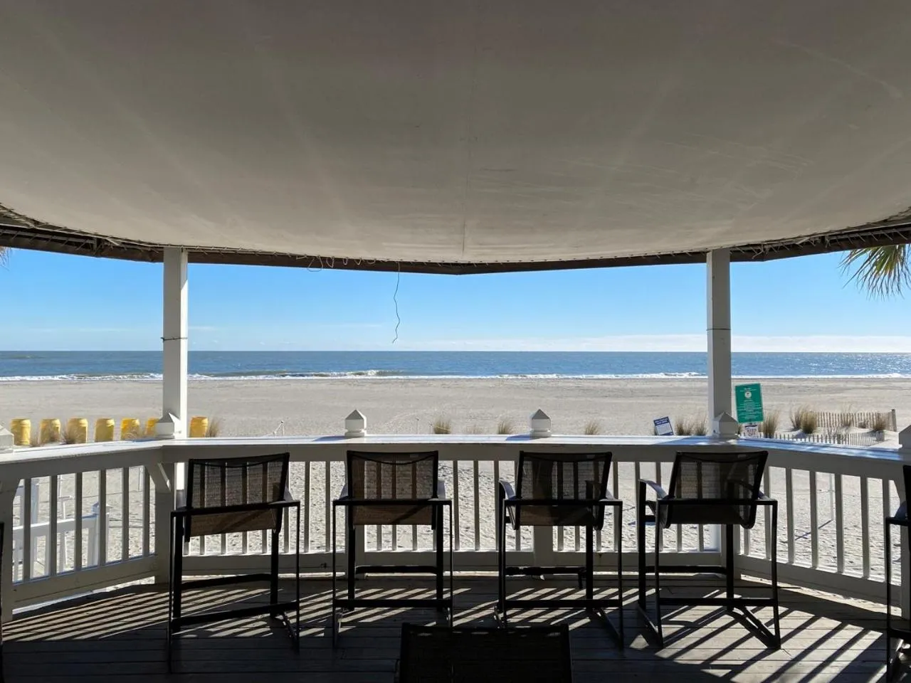 Balcony/Terrace in Seaside Cottage 81 - Pristine Grand Pavilion Home Pool Pass