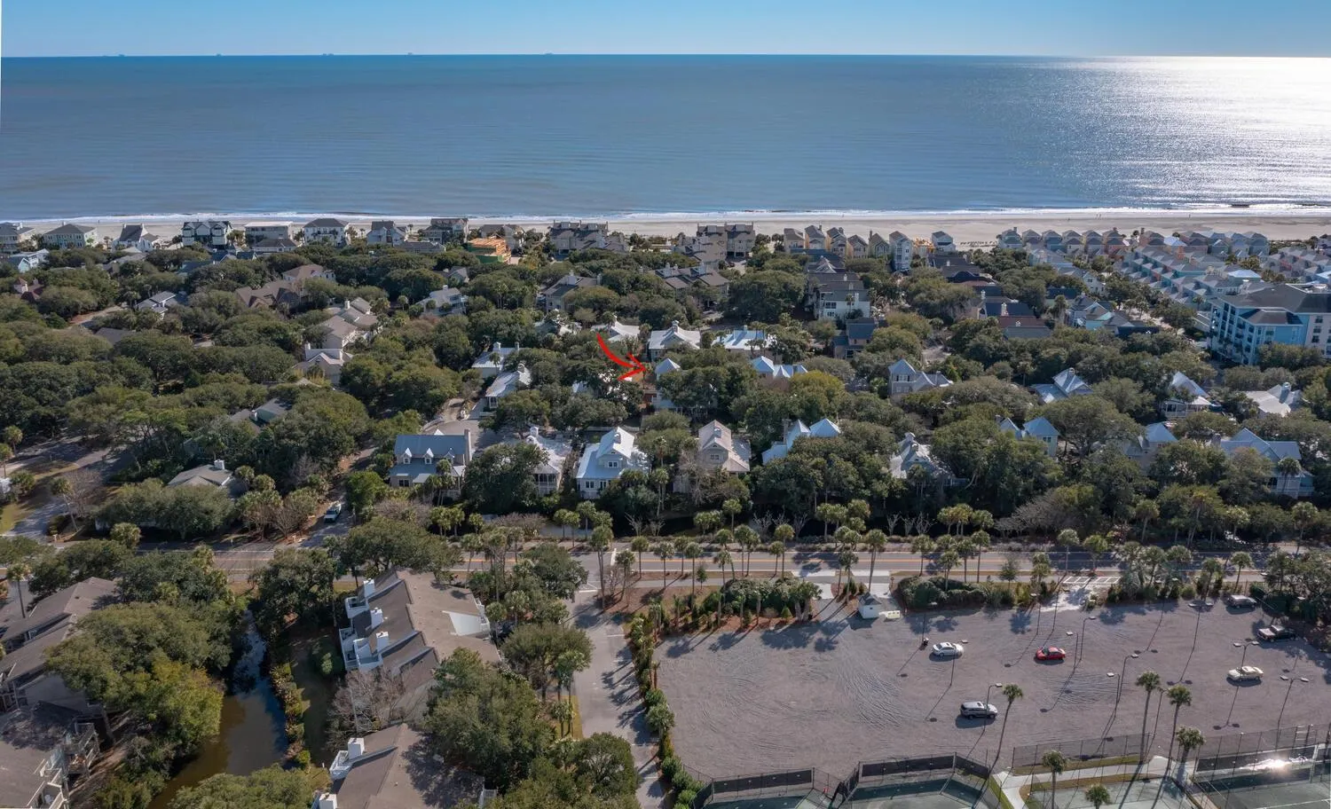 Property building in Seaside Cottage 81 - Pristine Grand Pavilion Home Pool Pass