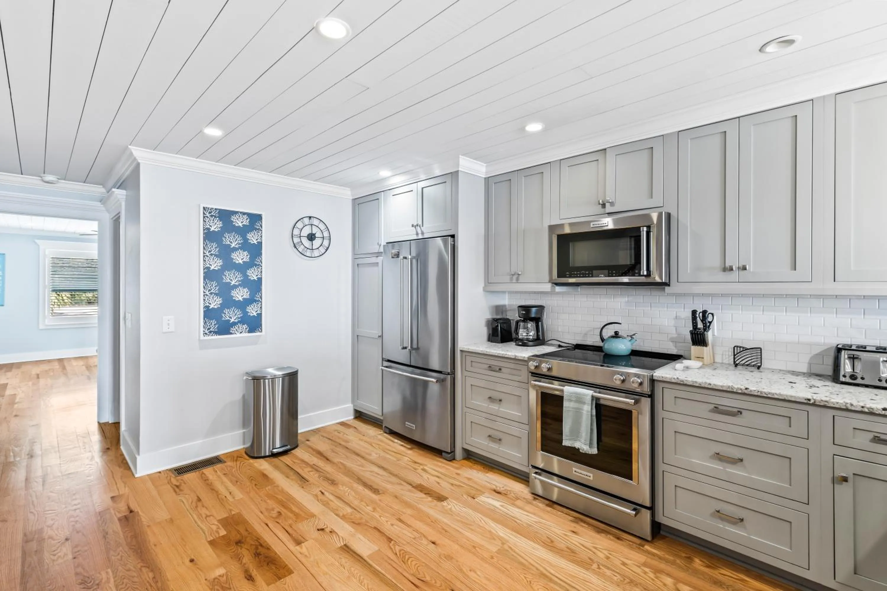 Kitchen or kitchenette in Beach Club Villa 31 - Luxurious Oceanfront - Beach Walkout