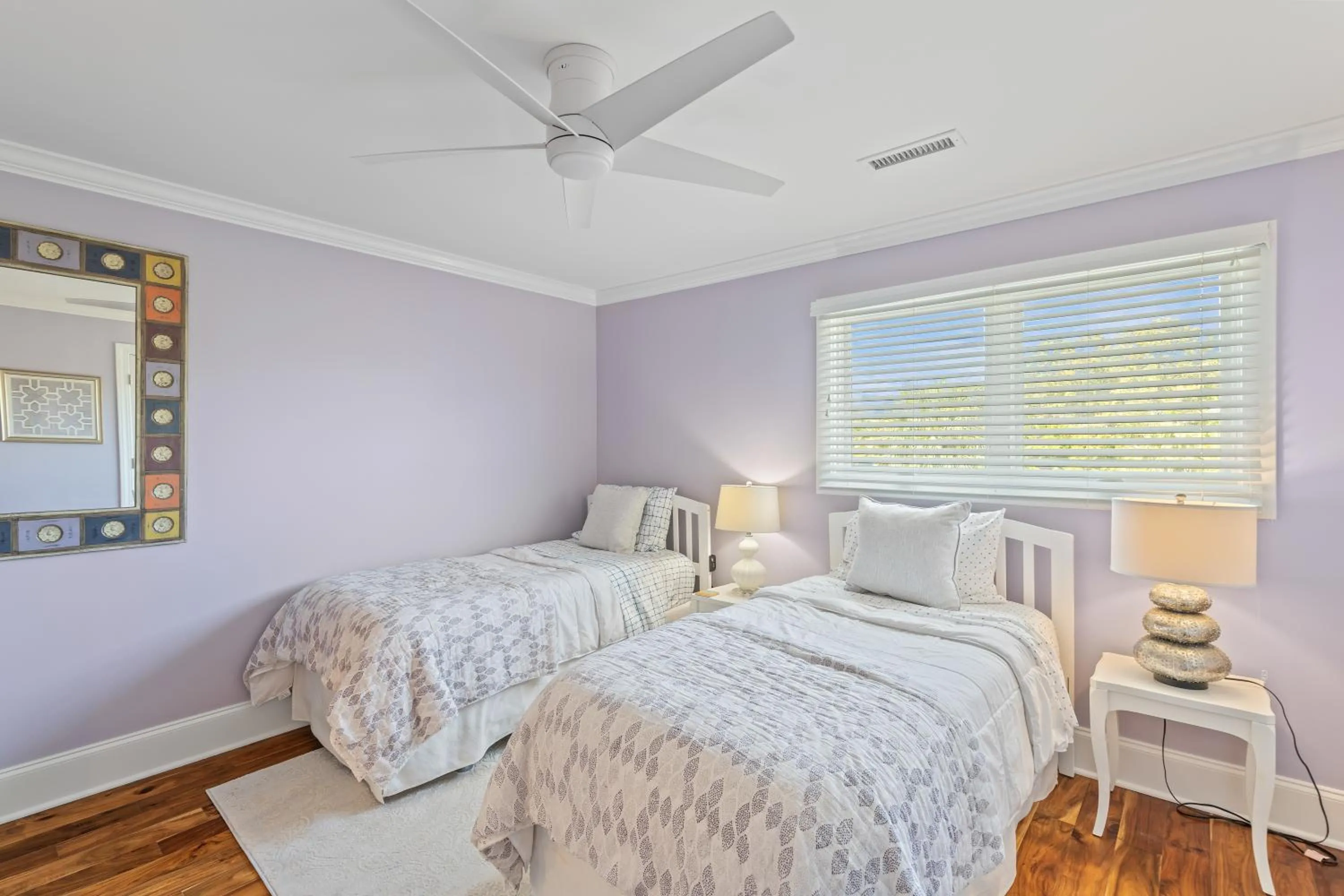Bedroom, Bed in Beach Club Villa 27 - Oceanview Walkout by Beach and Pool