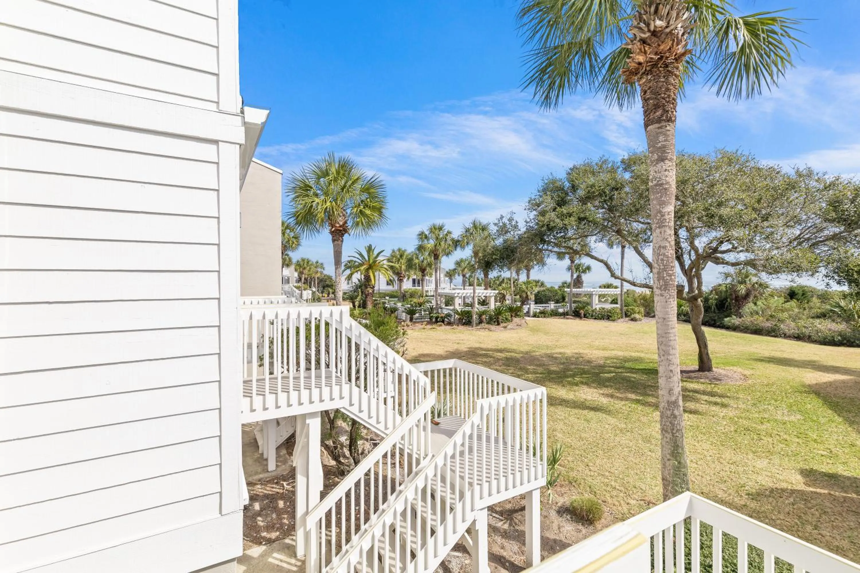 Garden view in Beach Club Villa 27 - Oceanview Walkout by Beach and Pool