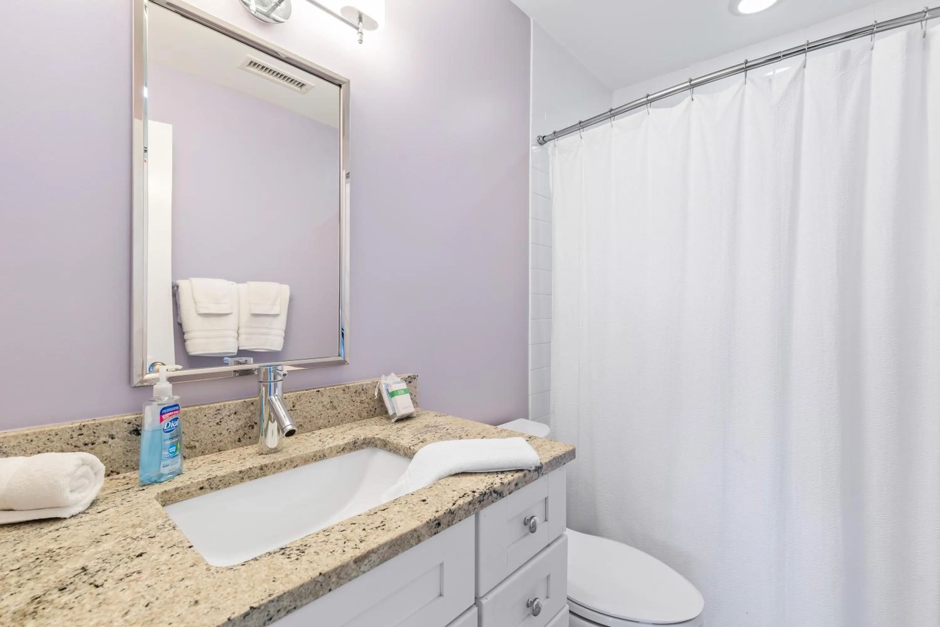 Bathroom in Beach Club Villa 27 - Oceanview Walkout by Beach and Pool