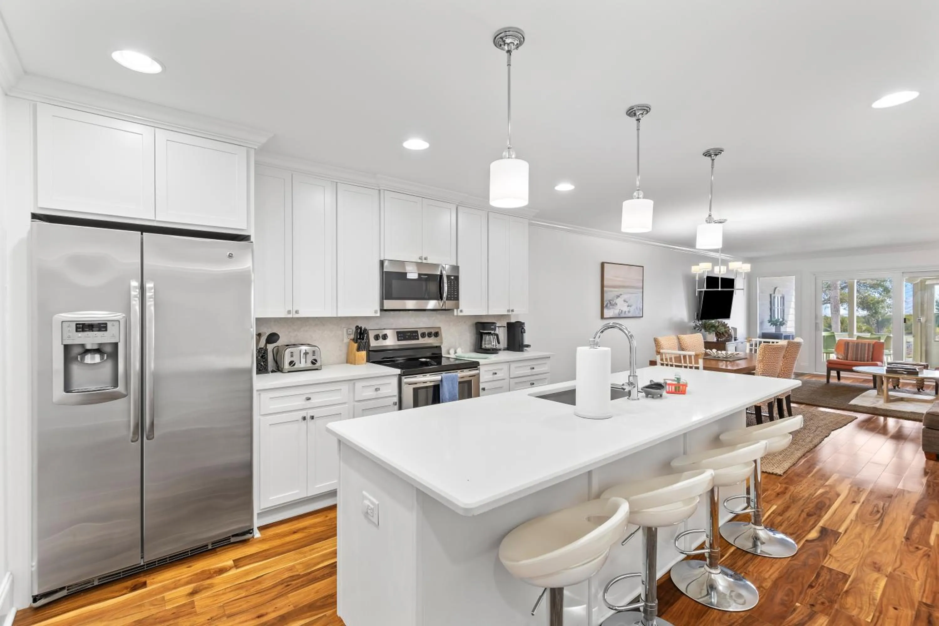 Kitchen or kitchenette in Beach Club Villa 27 - Oceanview Walkout by Beach and Pool