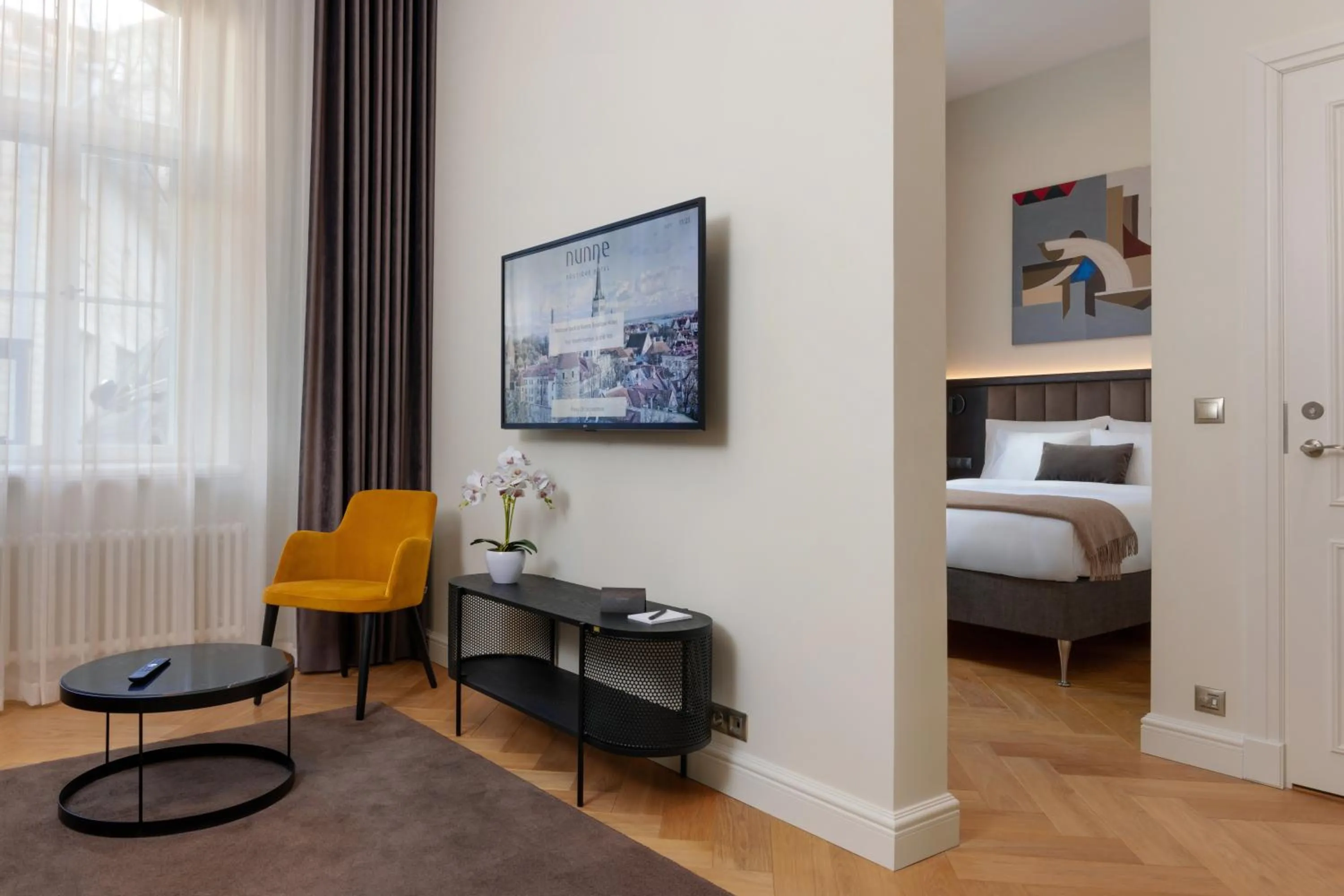 Living room, Bed in Nunne Boutique Hotel