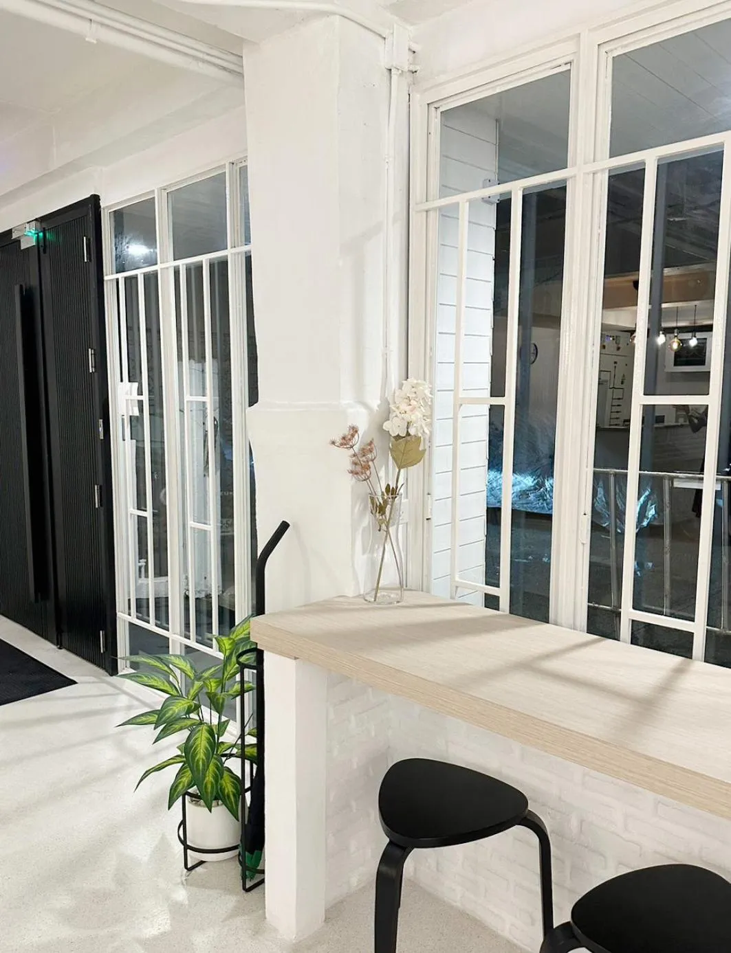 Living room in River Home Bangkok