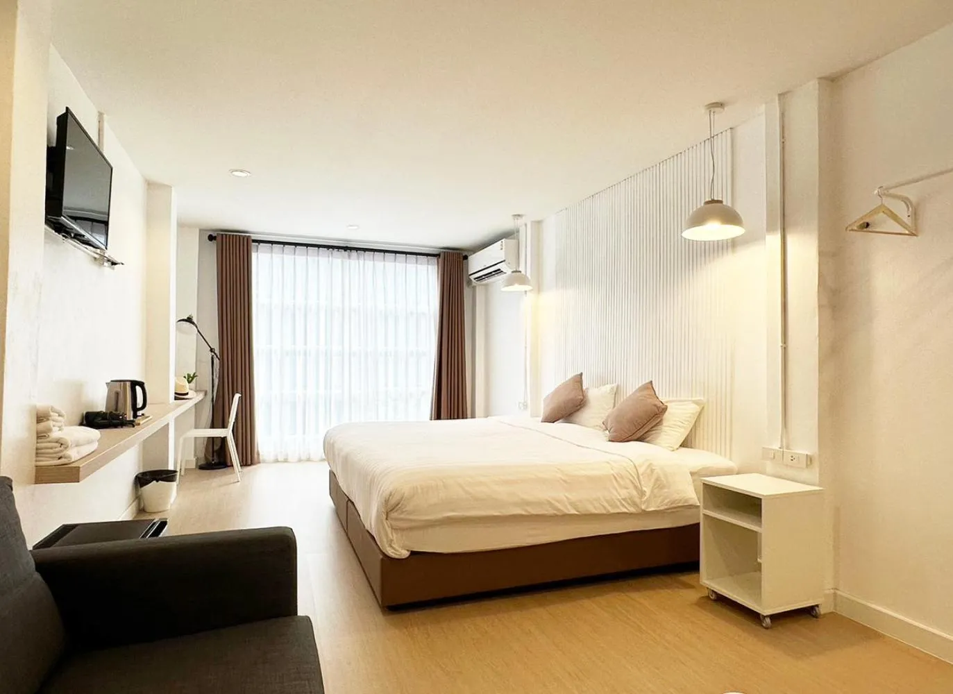 Bed in River Home Bangkok