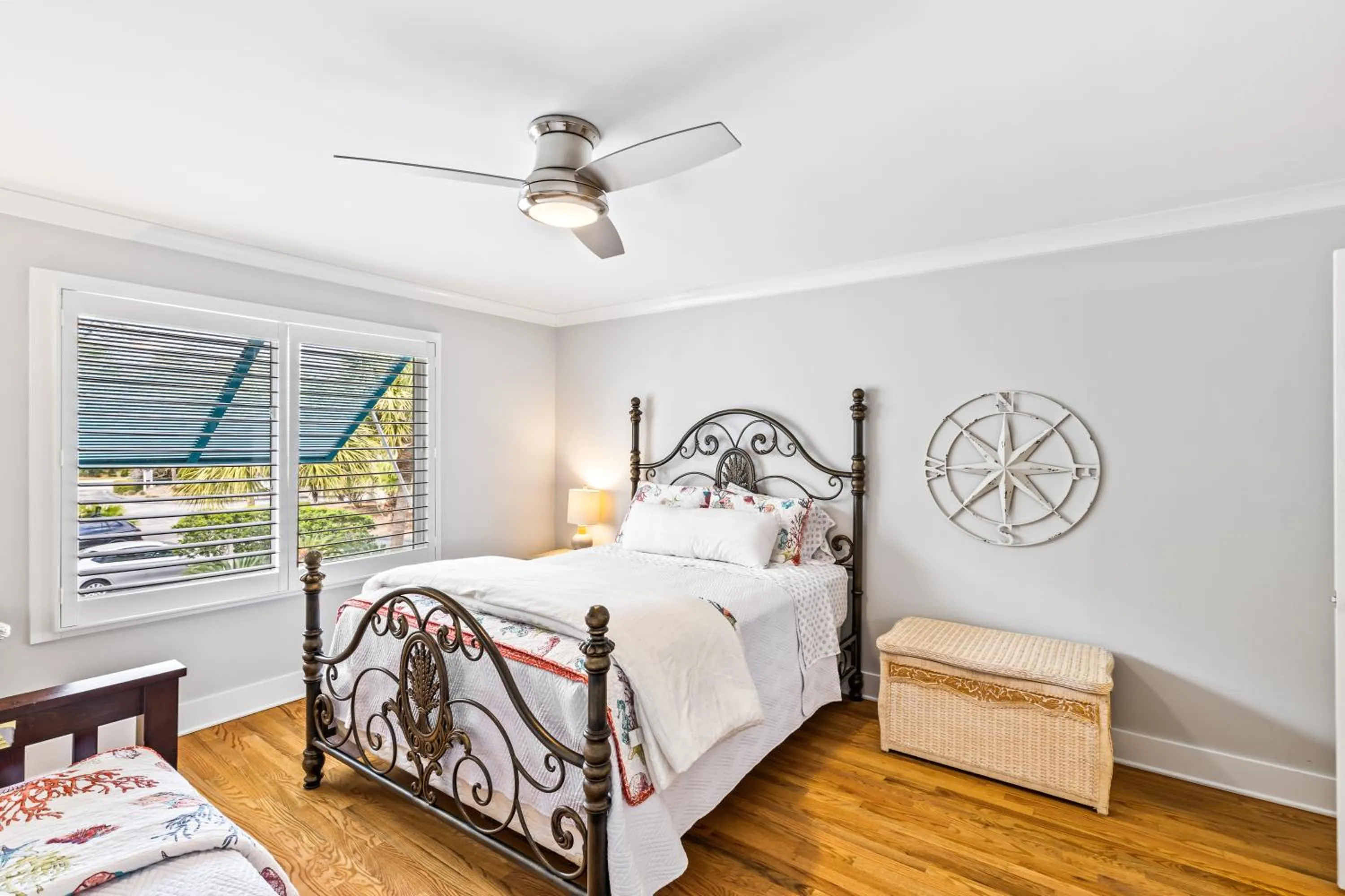 Bedroom, Bed in Beach Club Villa 32 - Newly Renovated! Direct Oceanfront