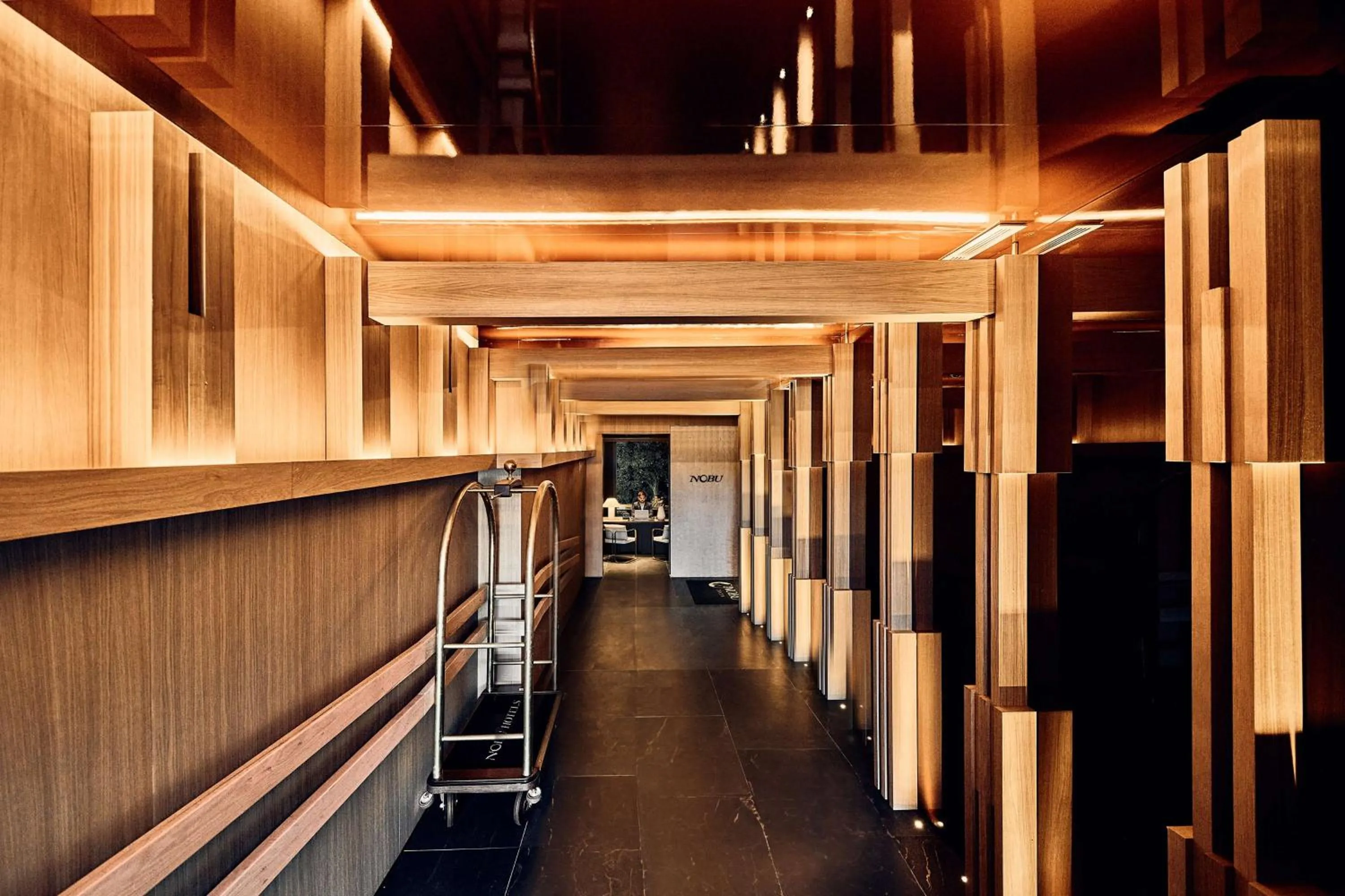 Lobby or reception in Nobu Hotel San Sebastián