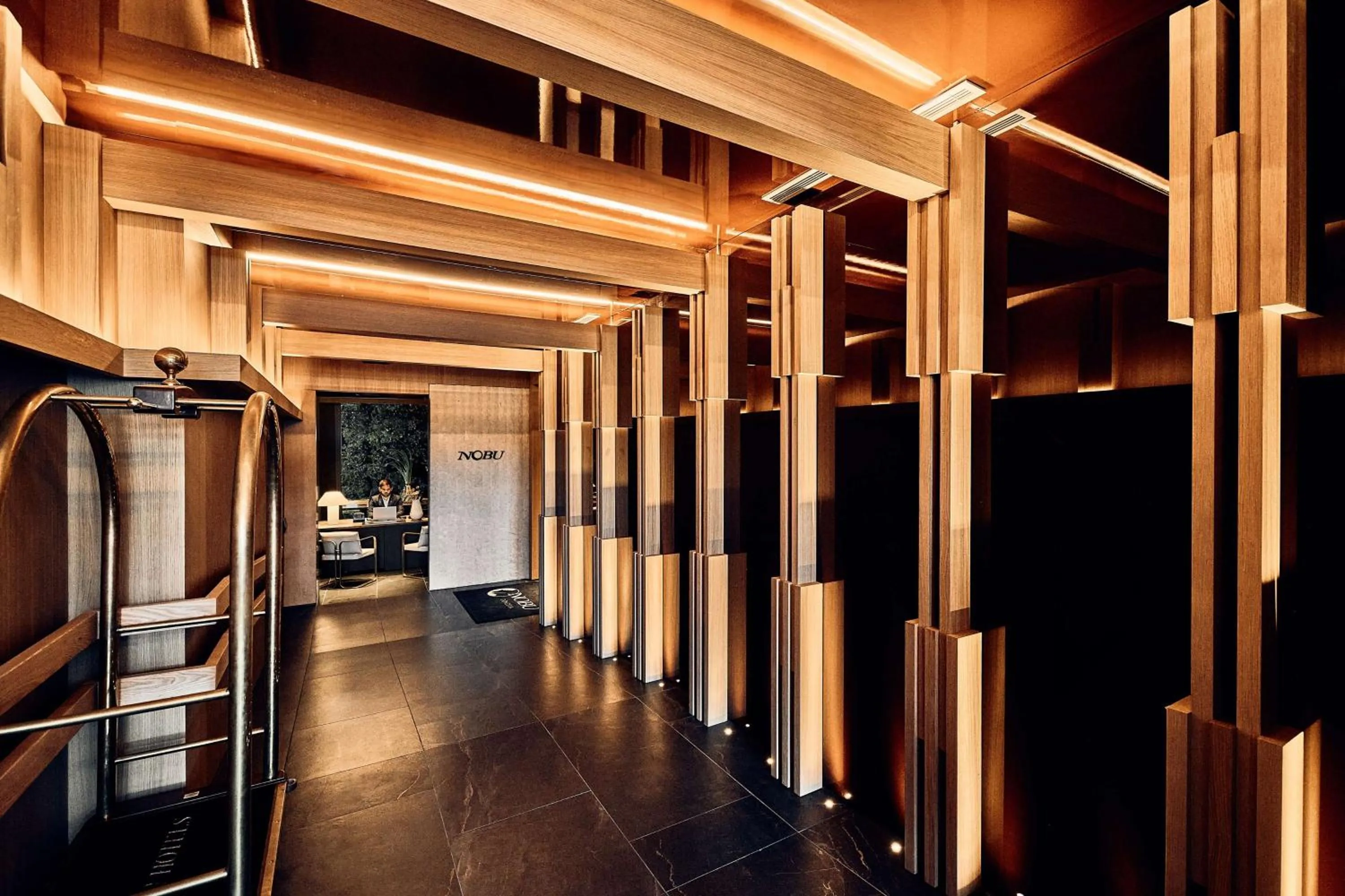Lobby or reception in Nobu Hotel San Sebastián