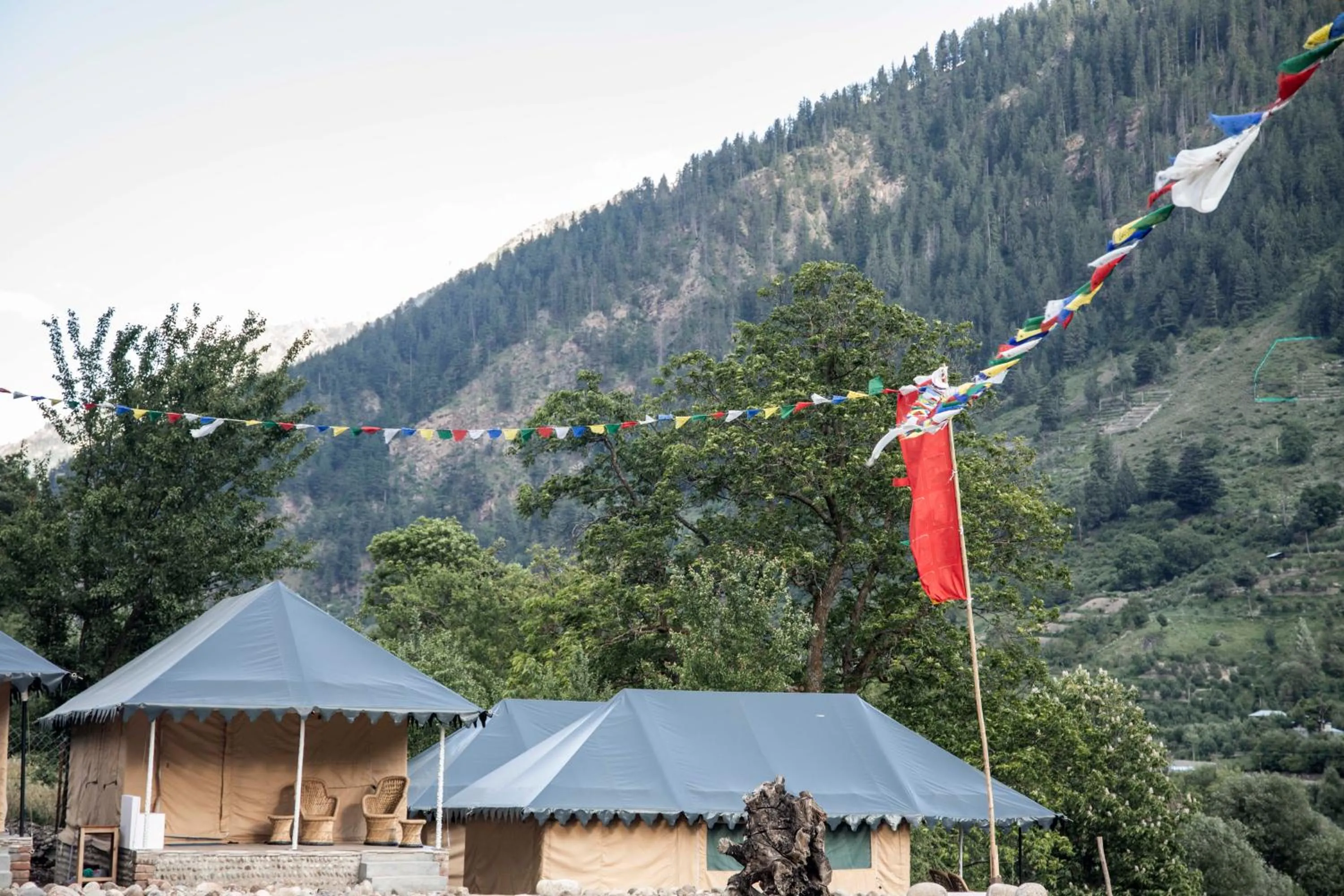 Natural landscape in The Kamru Riverside Camps and Resorts