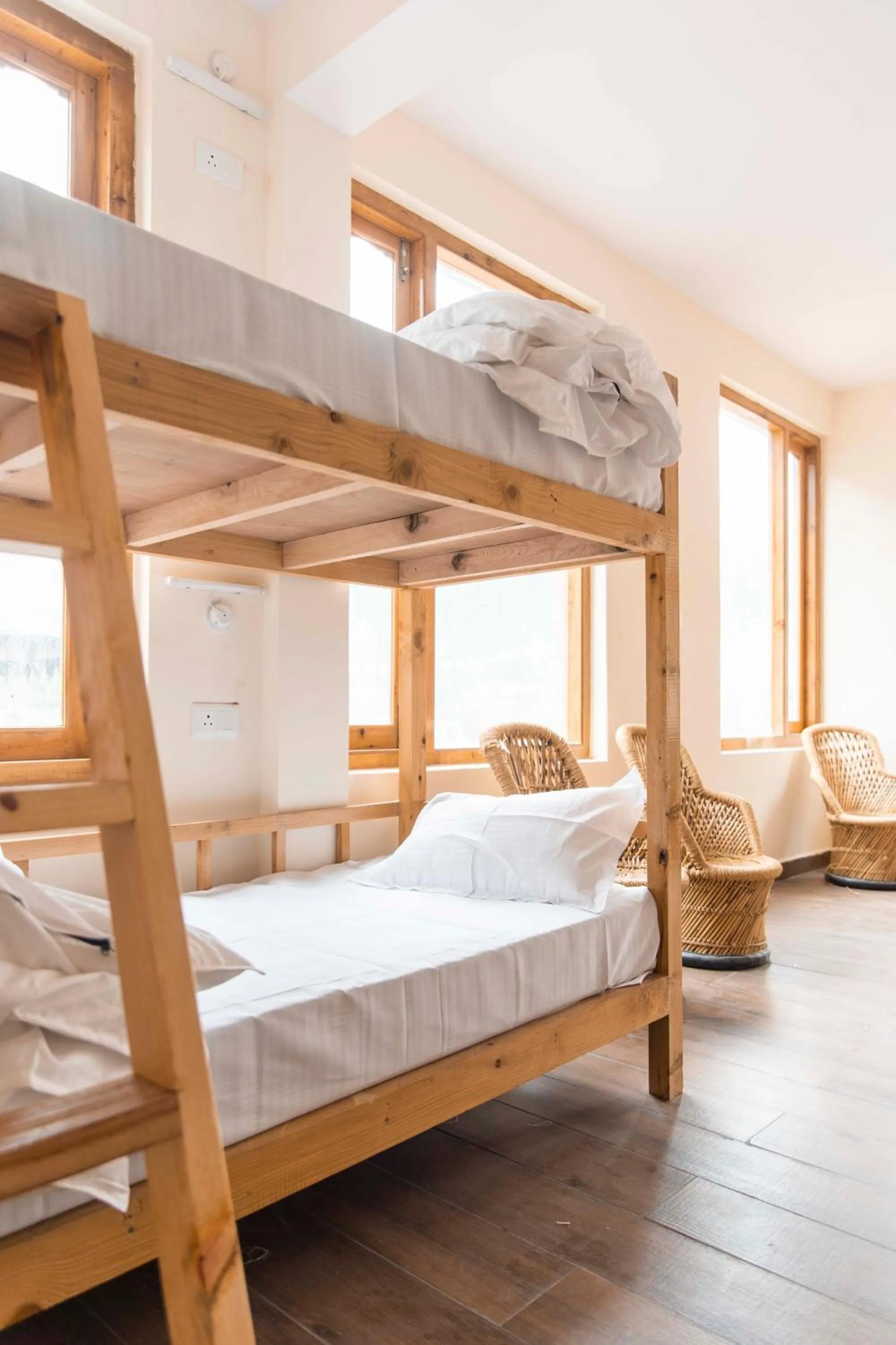 bunk bed, Bed in The Kamru Riverside Camps and Resorts