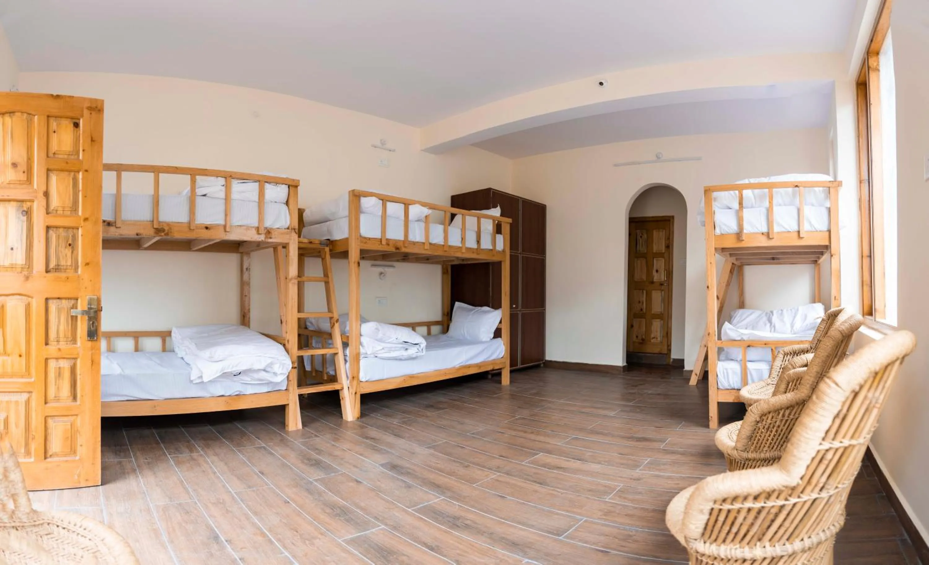 bunk bed, Bed in The Kamru Riverside Camps and Resorts