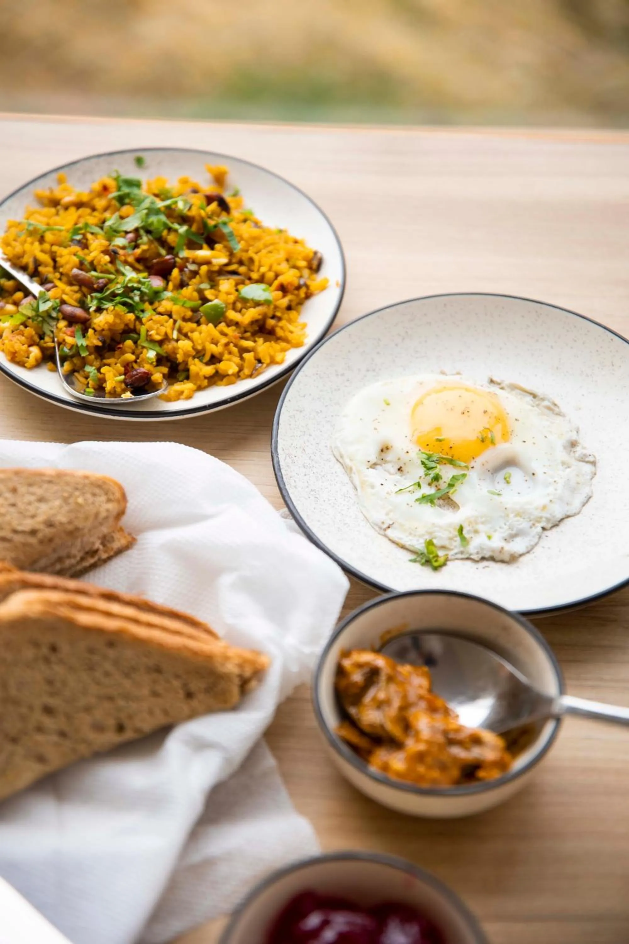 Food and drinks in The Kamru Riverside Camps and Resorts