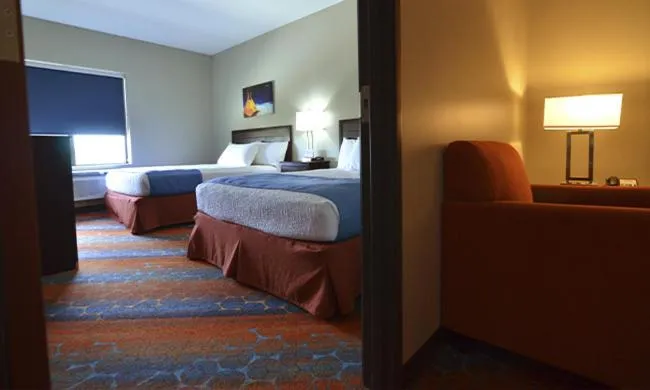 Bed in 7Clans Hotel & Resort