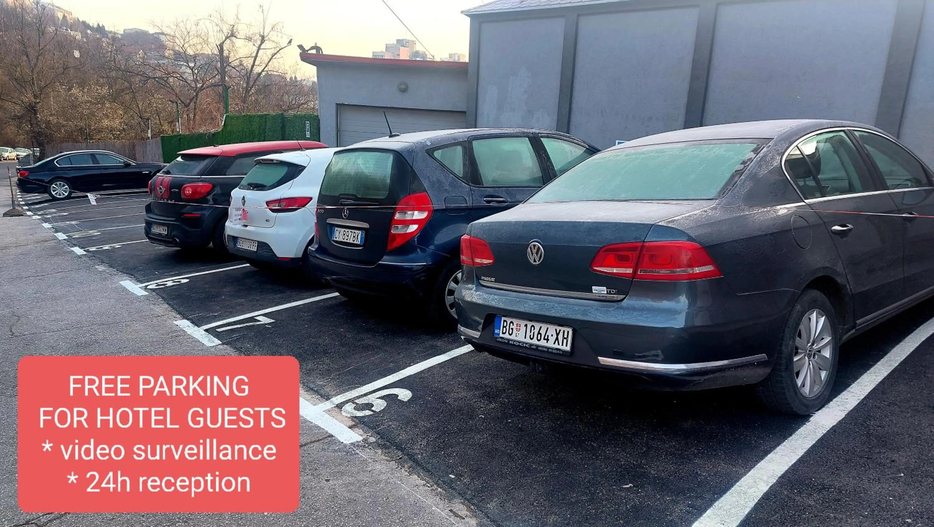 Parking in Hotel Villa Panorama