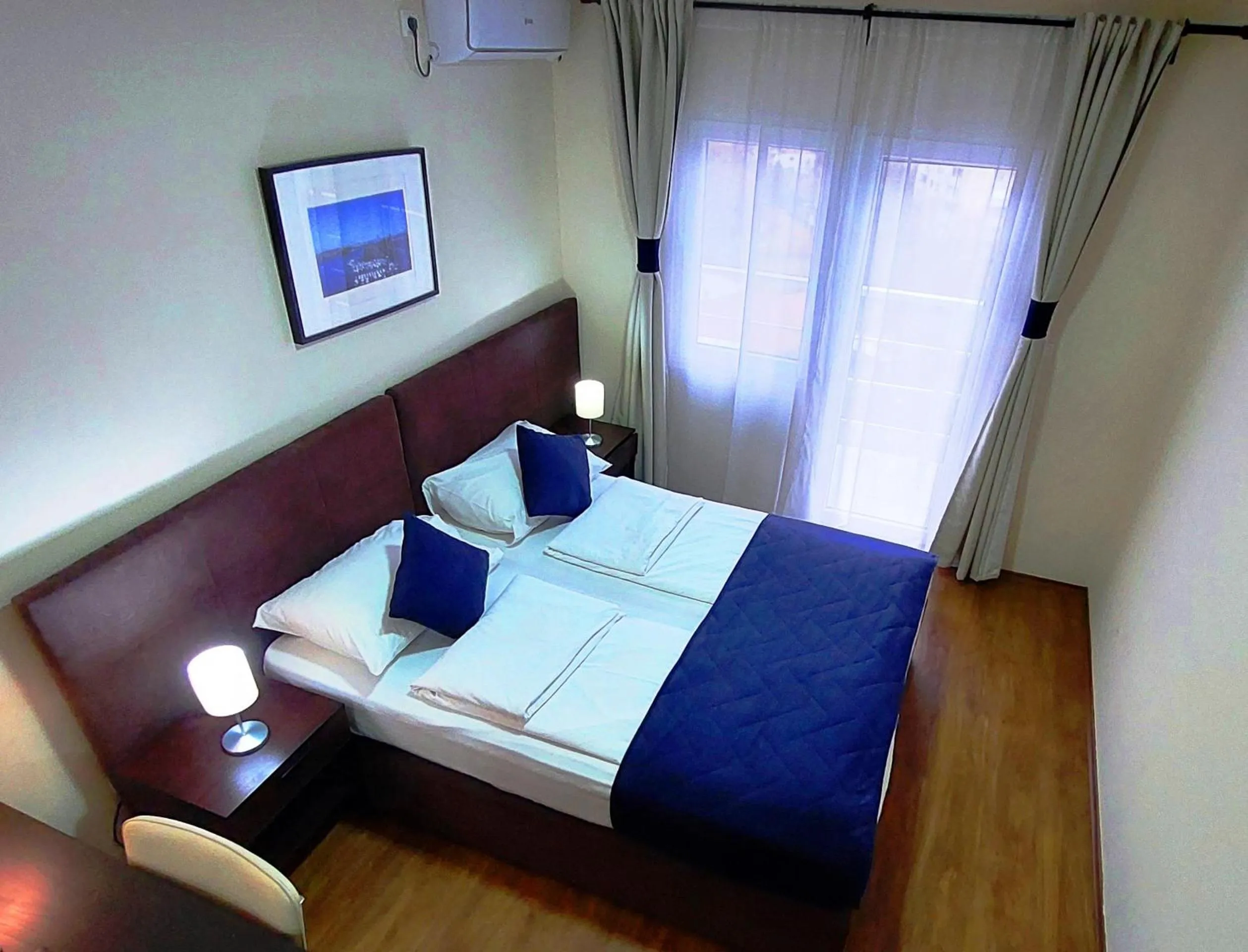 Bed in Hotel Villa Panorama