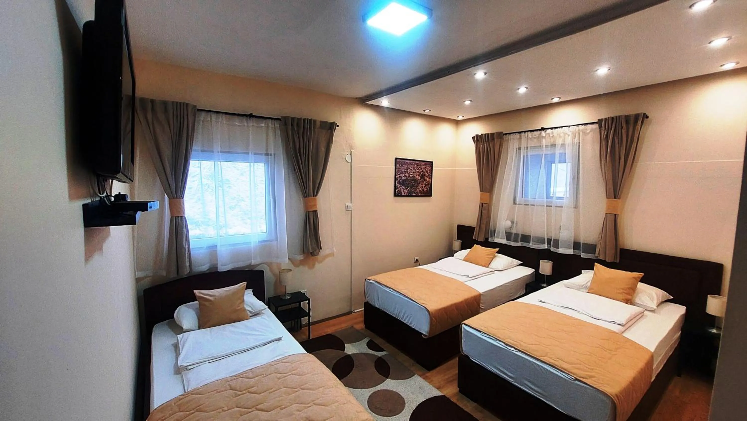 Bedroom, Bed in Hotel Villa Panorama