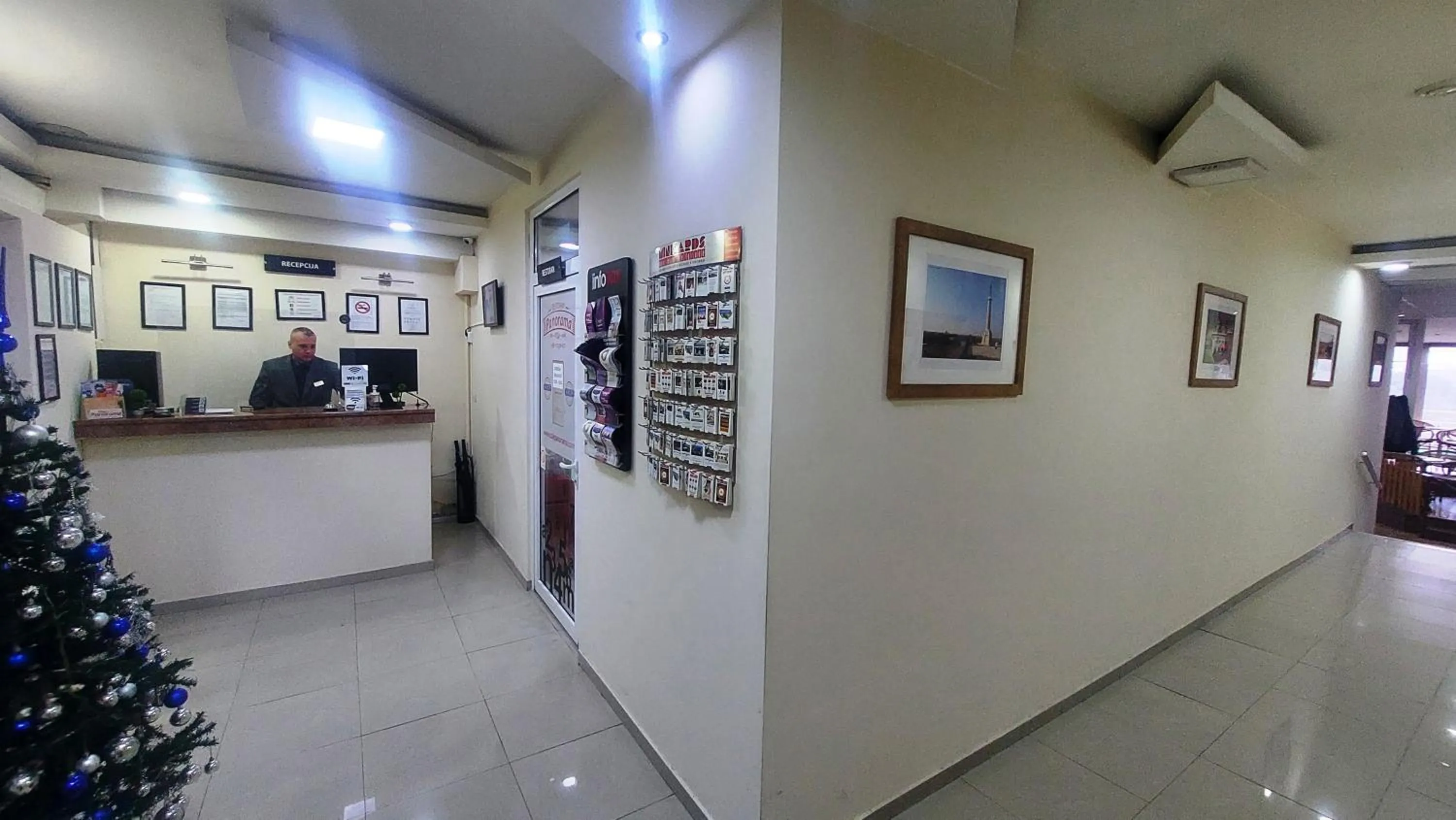 Property building in Hotel Villa Panorama