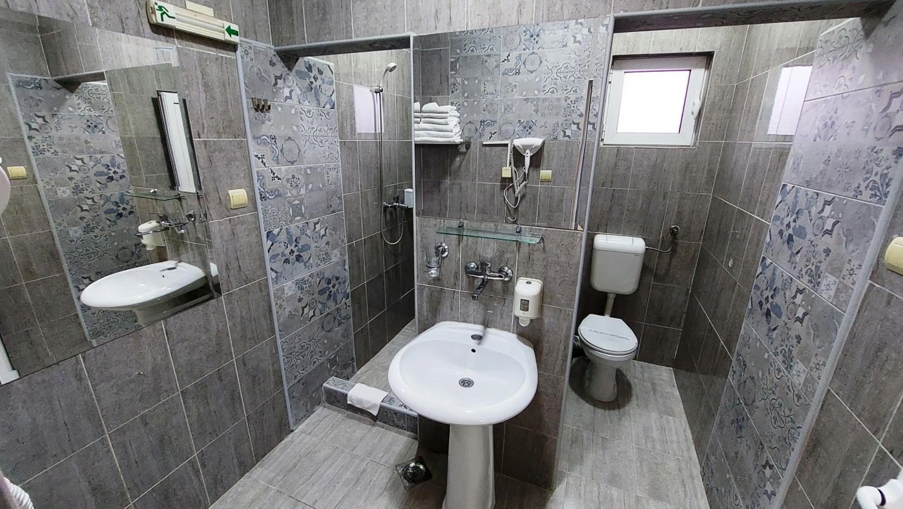 Toilet in Hotel Villa Panorama