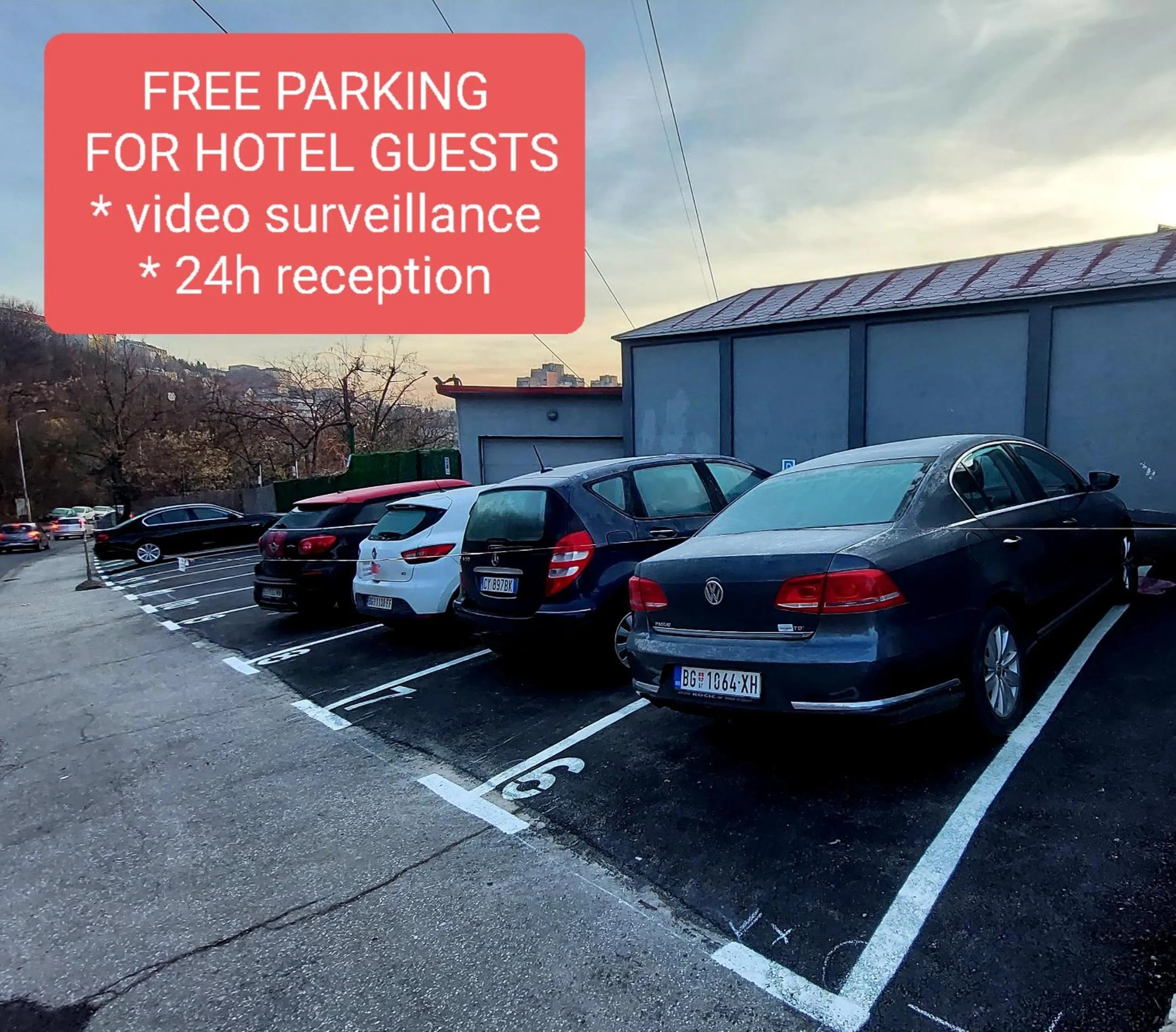 Parking in Hotel Villa Panorama