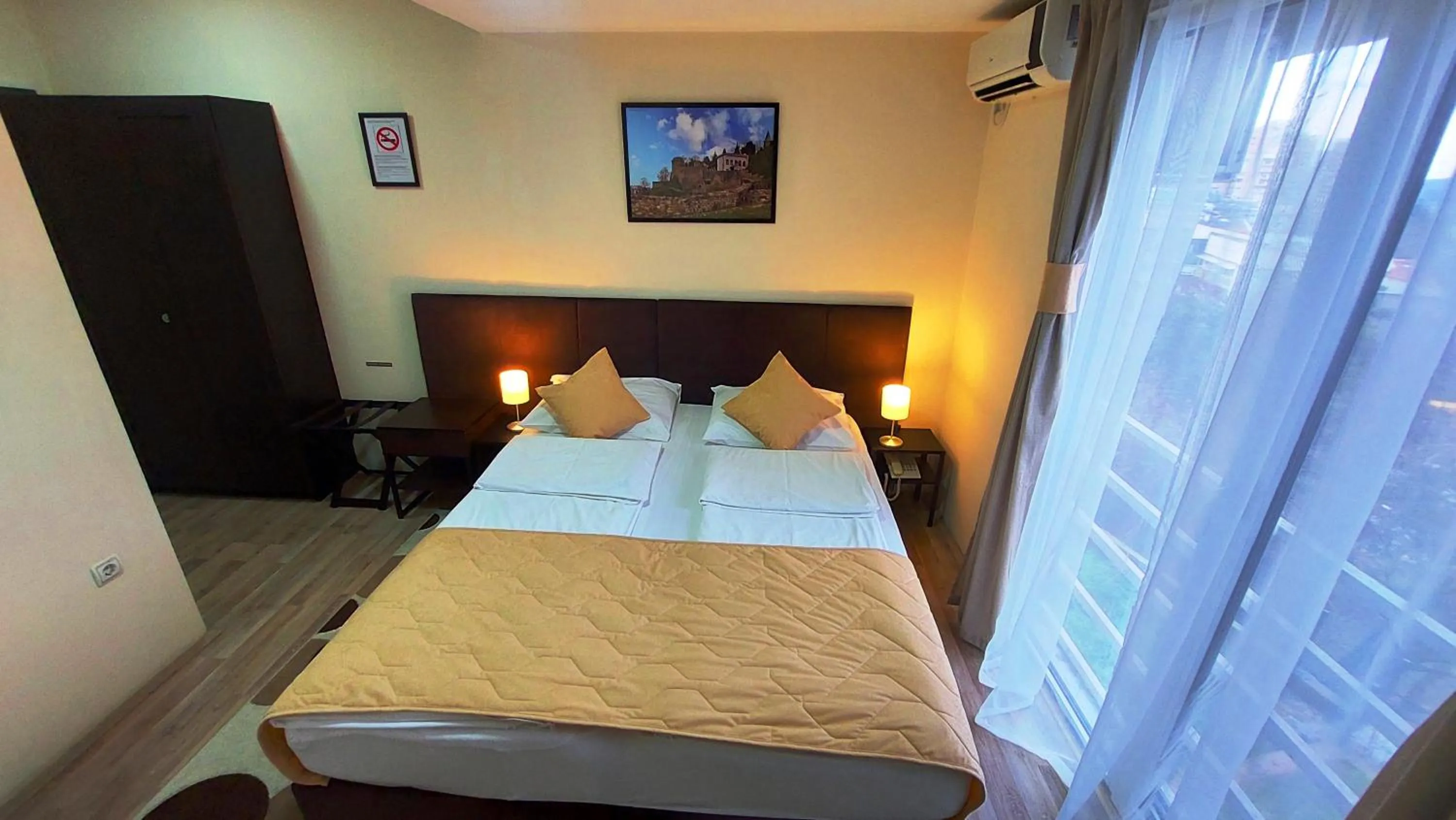 Bed in Hotel Villa Panorama